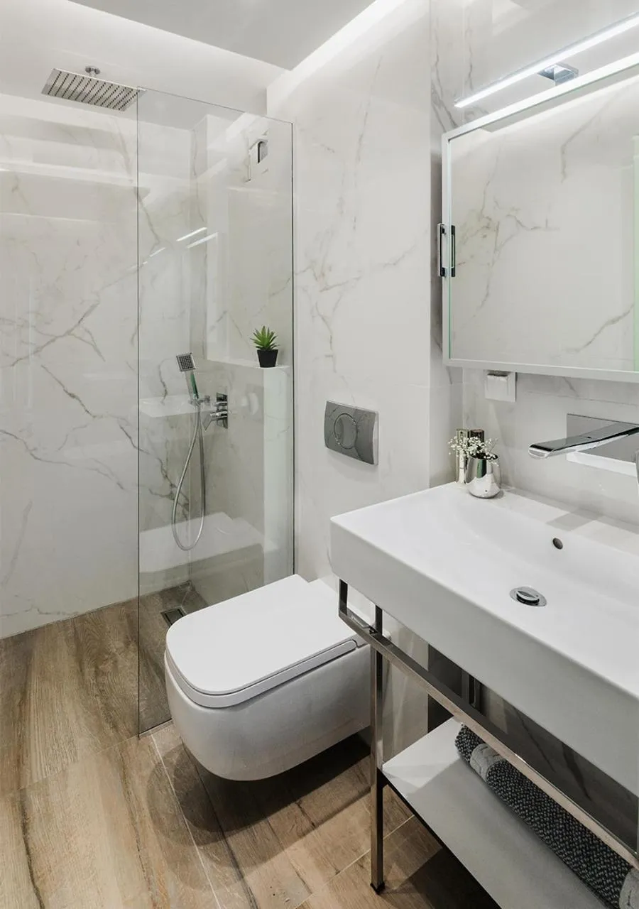 Bathroom in SUN RESIDENCE Exclusive Seaside Suites