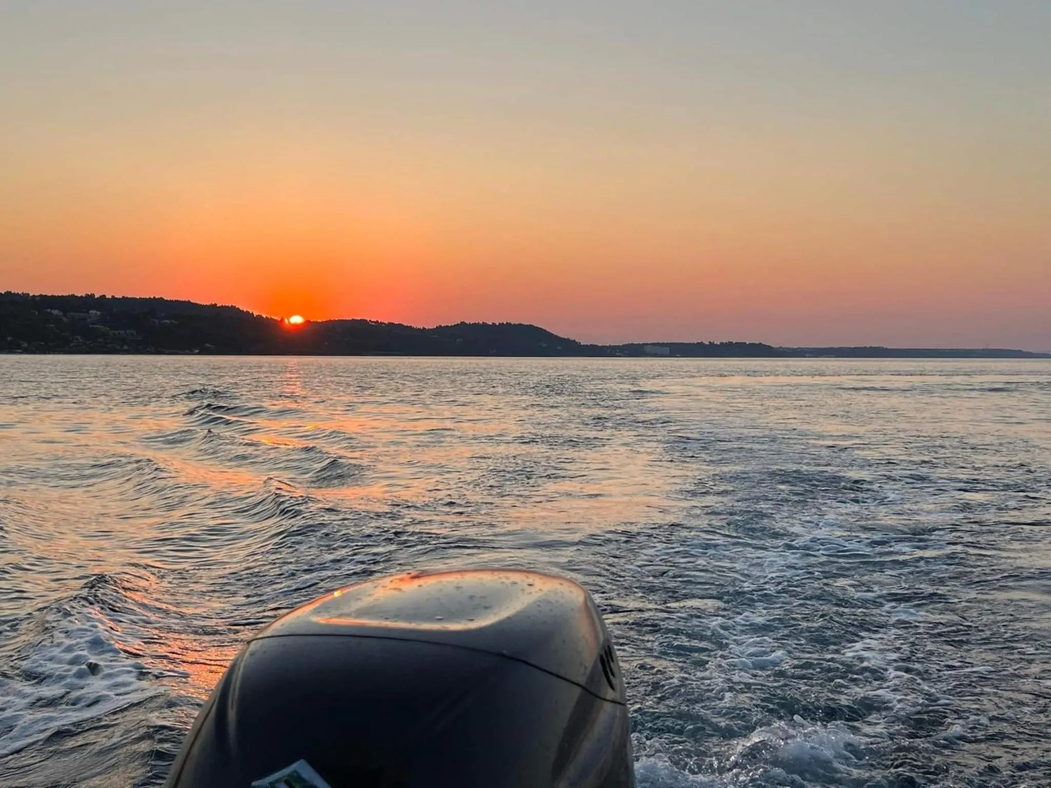 Sunset in SUN RESIDENCE Exclusive Seaside Suites