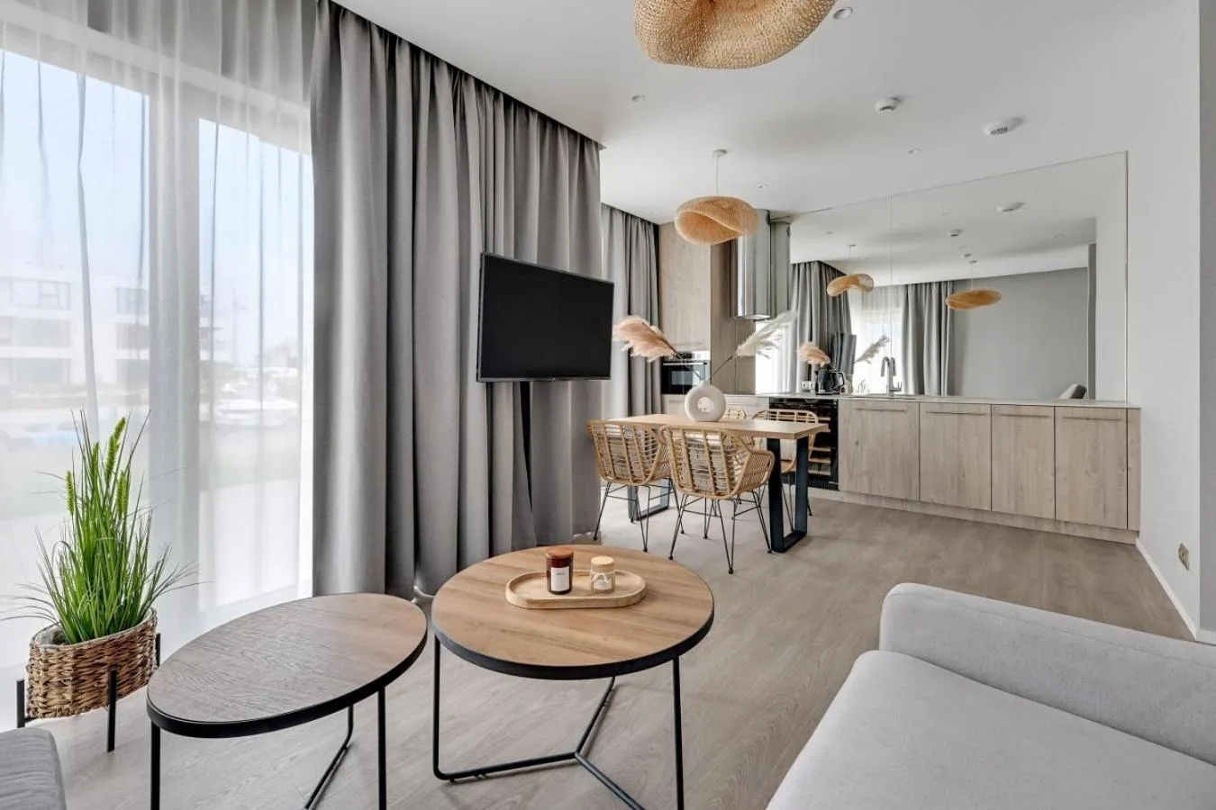 Living room in GRANO HOTEL Solmarina