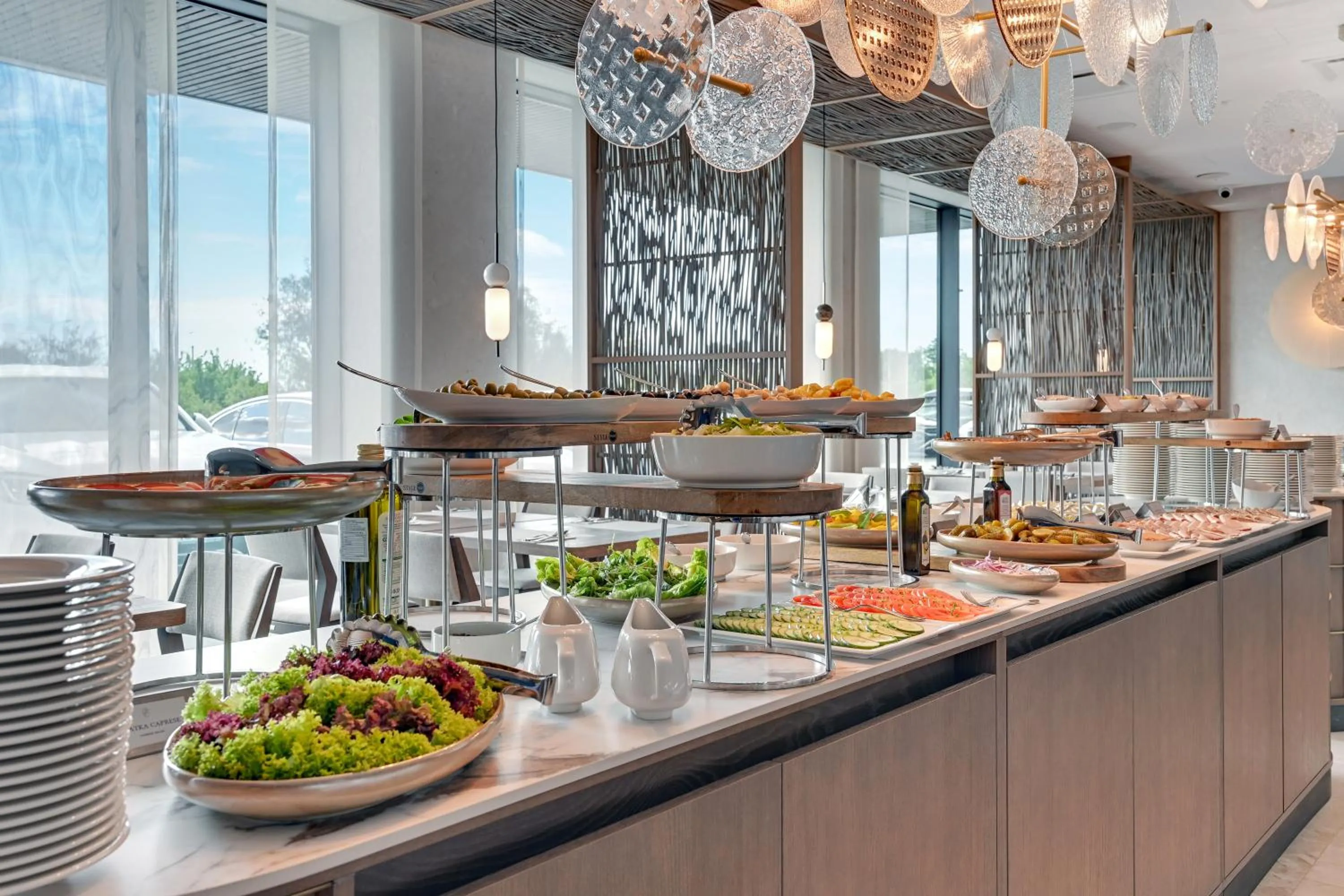 Buffet breakfast in GRANO HOTEL Solmarina