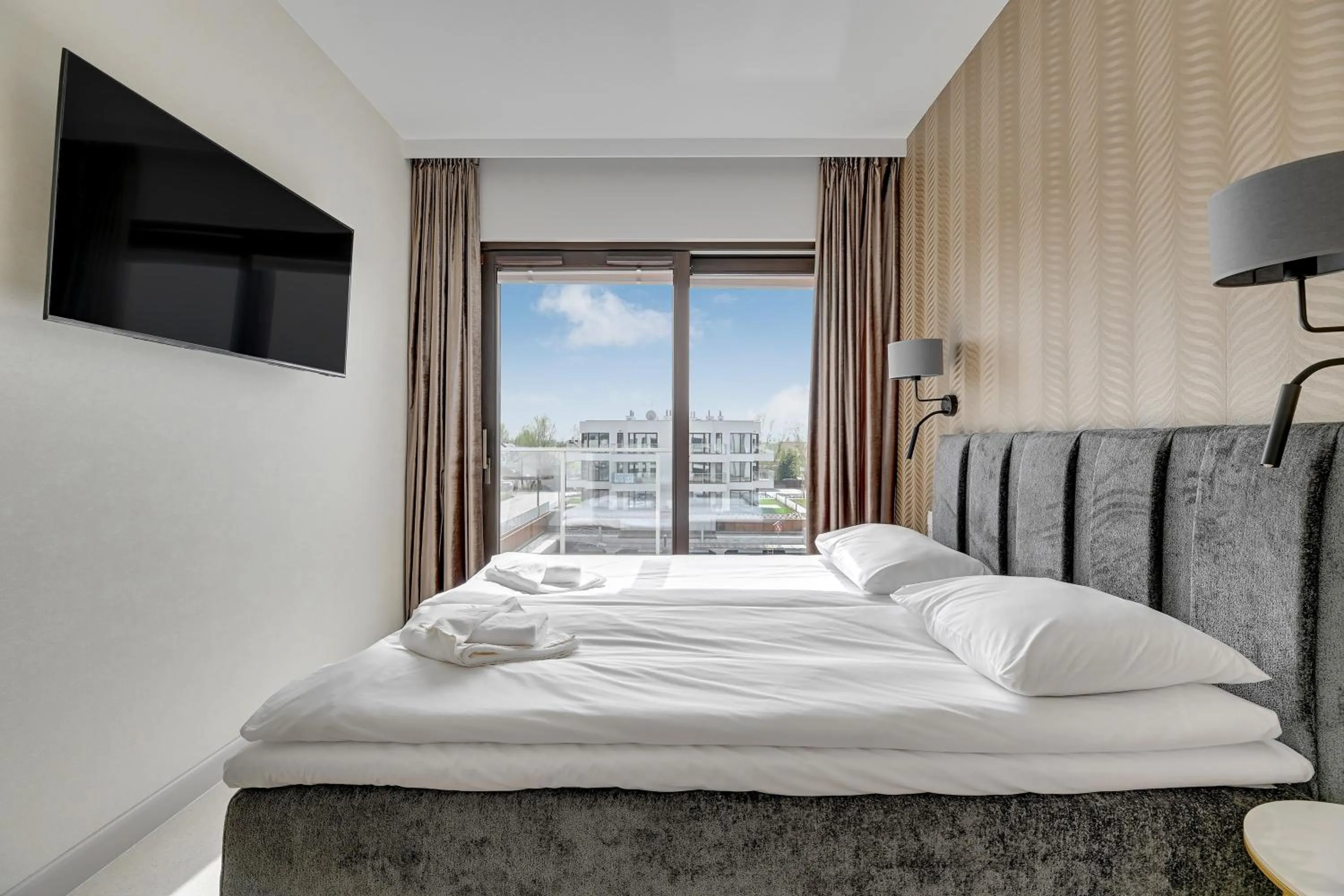 Bed in GRANO HOTEL Solmarina