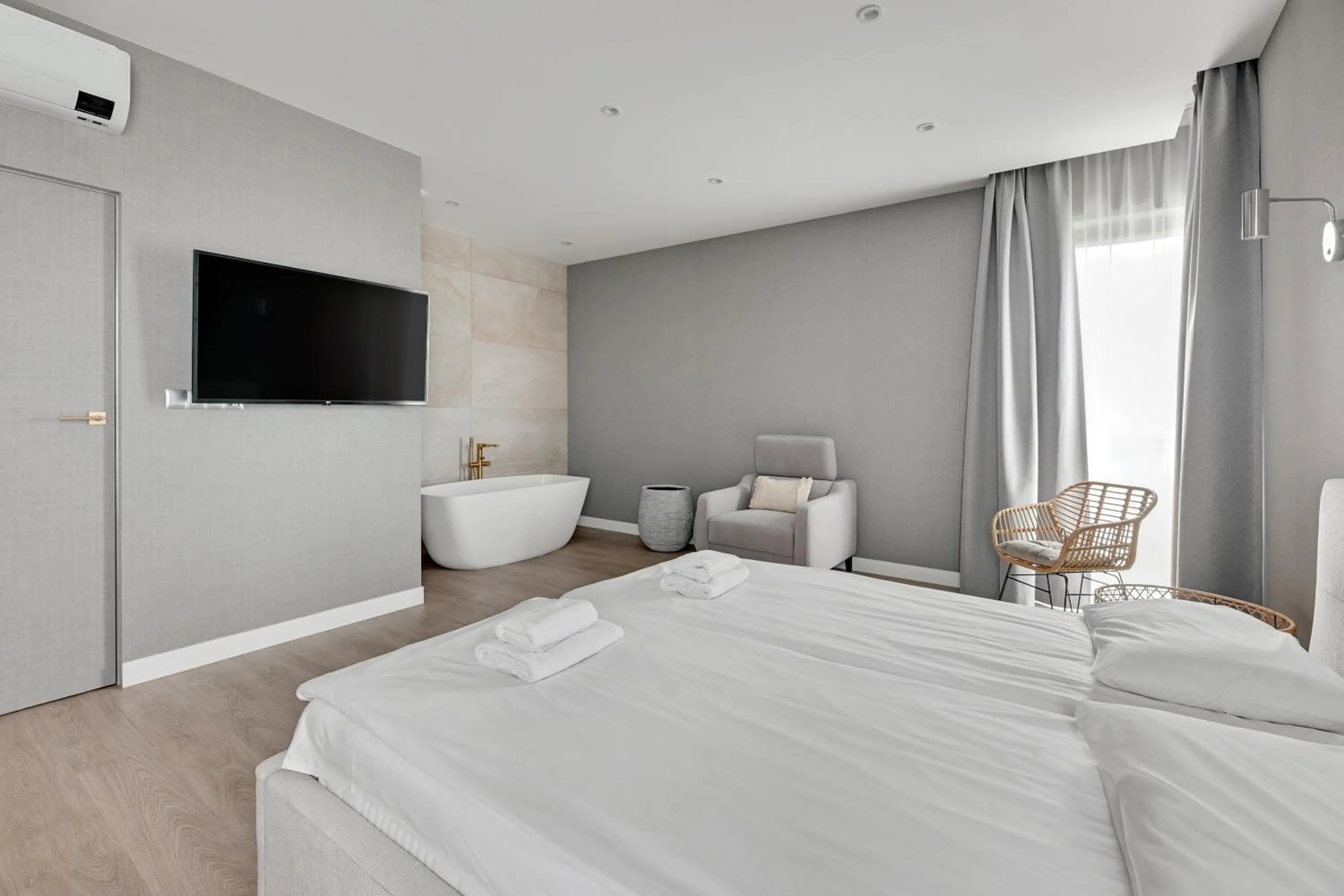 Bed in GRANO HOTEL Solmarina