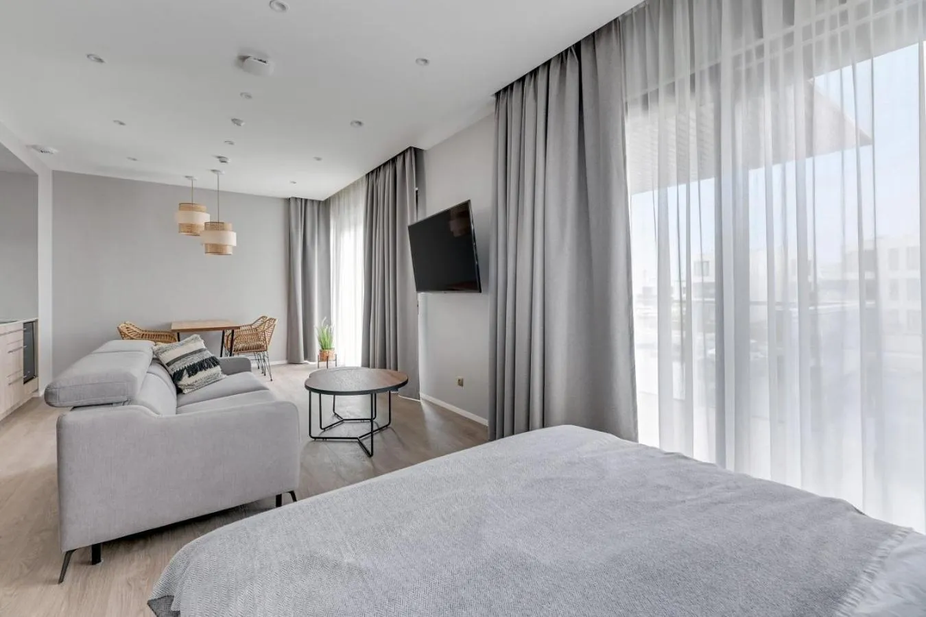 Bed in GRANO HOTEL Solmarina