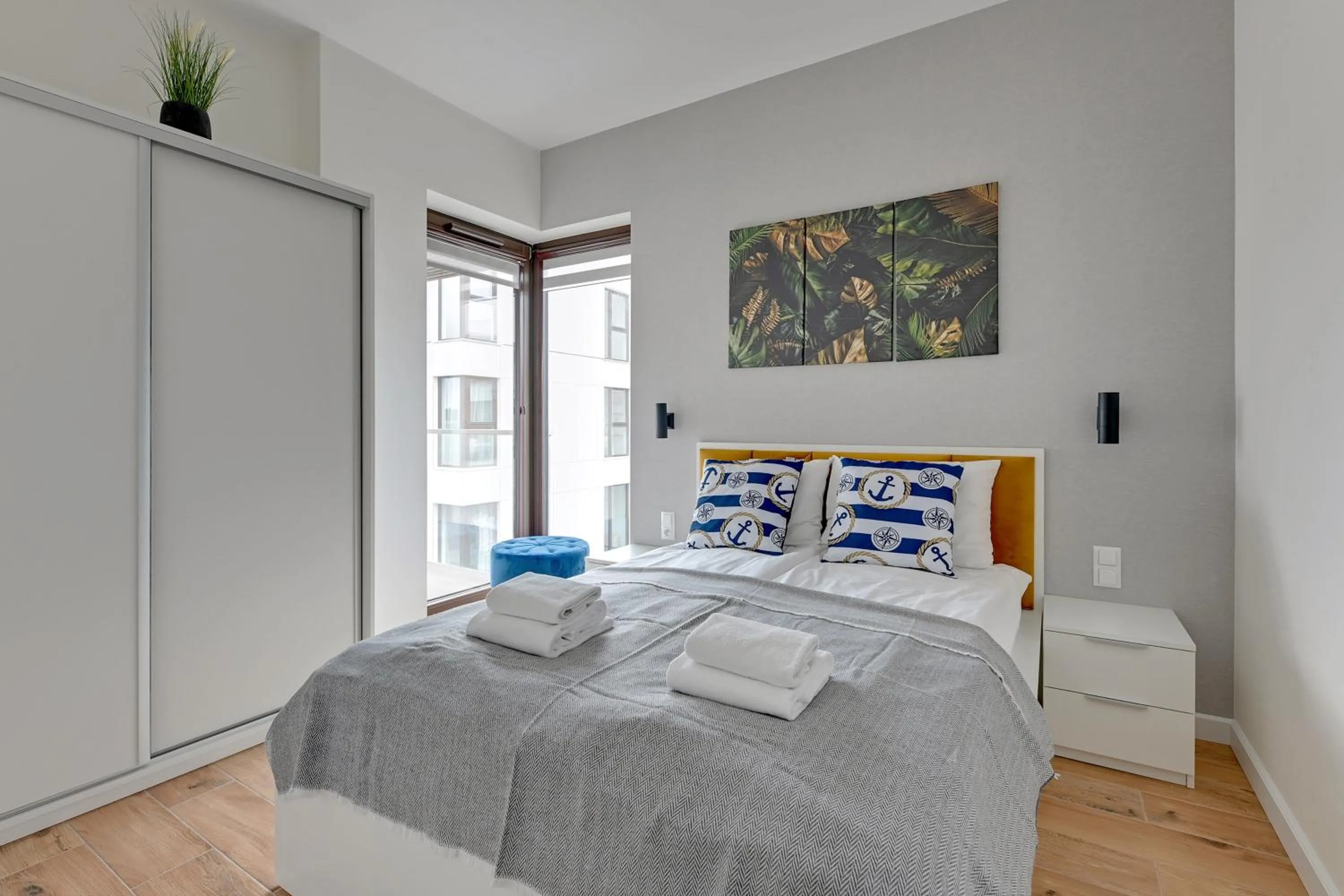 Bed in GRANO HOTEL Solmarina