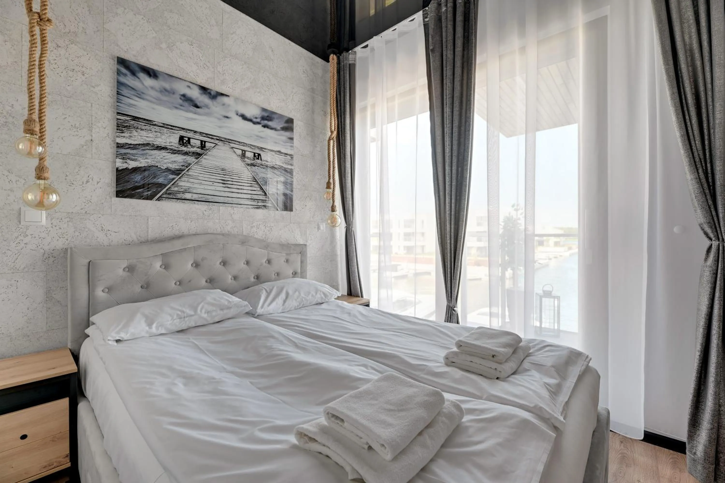 Bed in GRANO HOTEL Solmarina