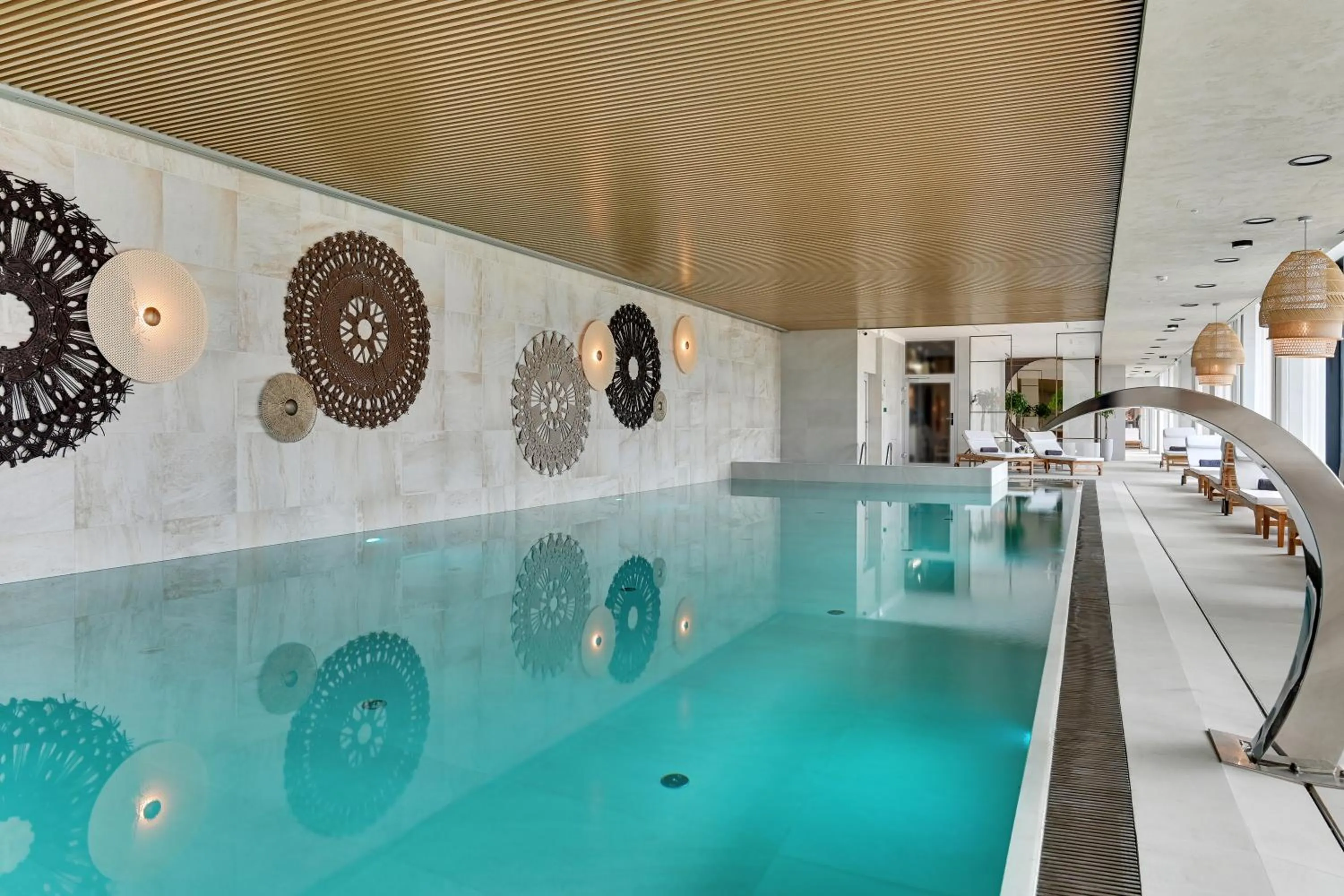 Swimming pool in GRANO HOTEL Solmarina
