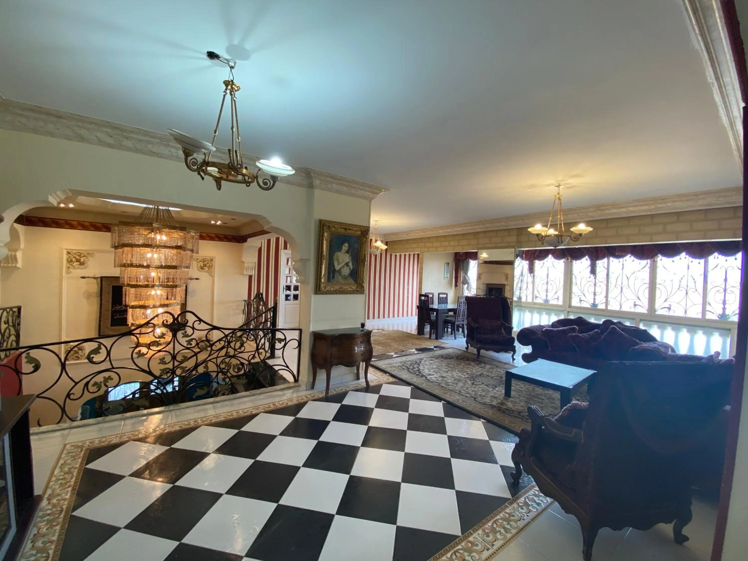 Living room in Pyramita Hotel