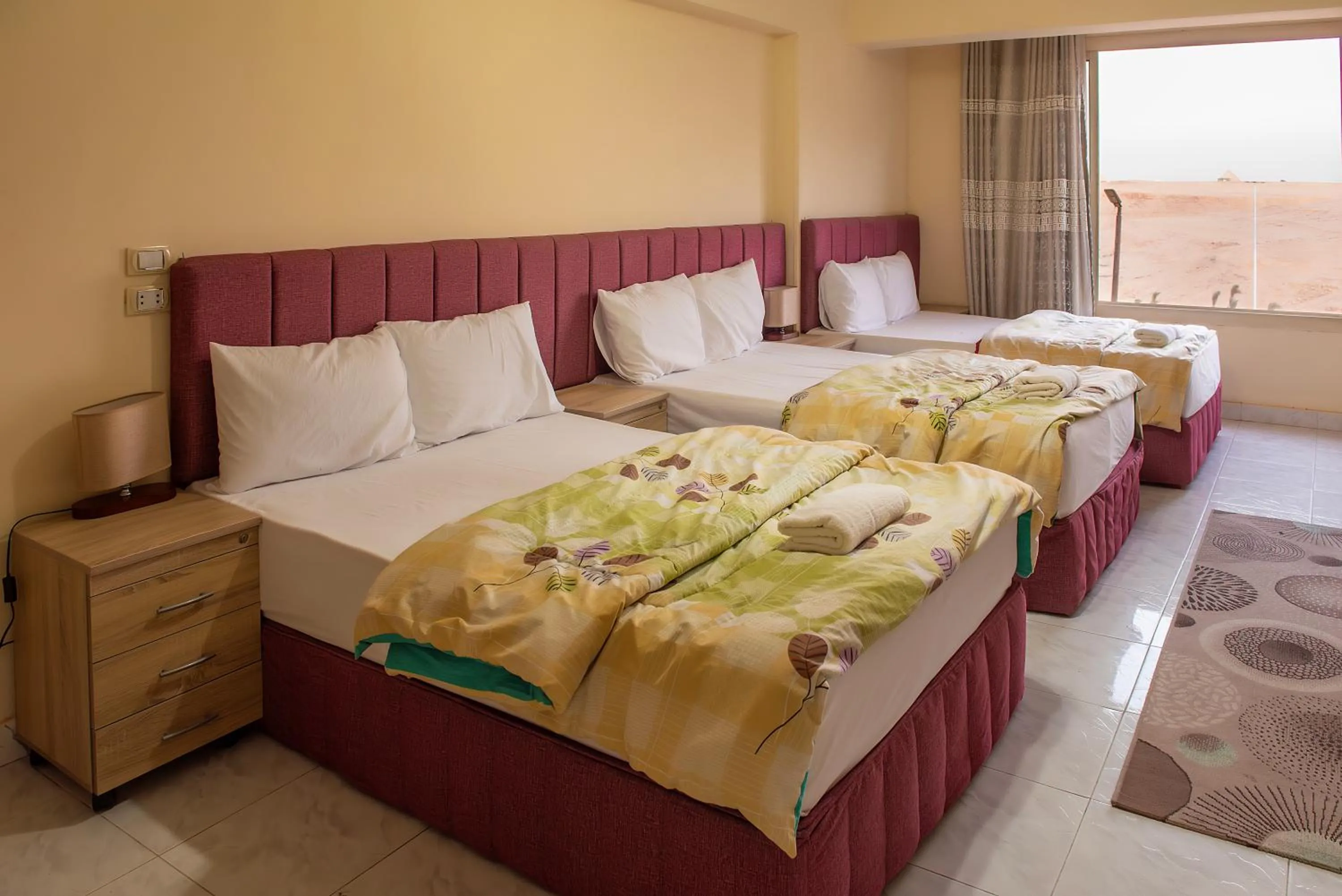 Photo of the whole room, Bed in Pyramita Hotel