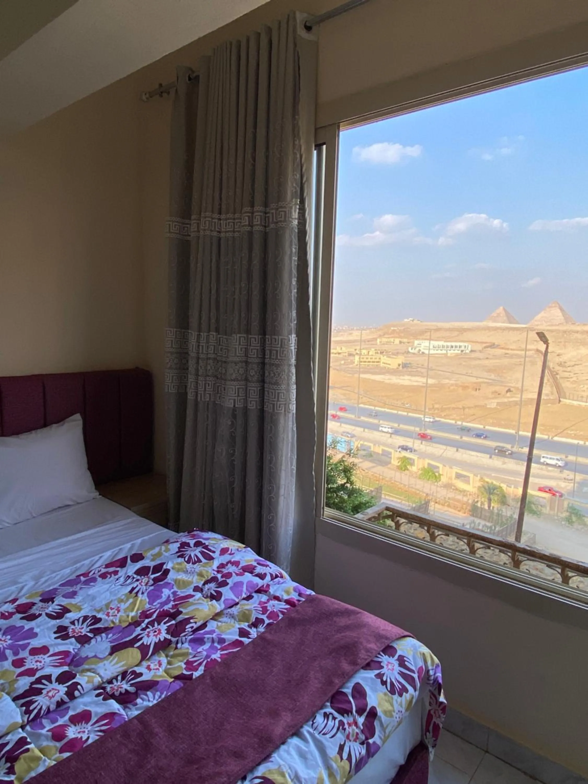 Bed in Pyramita Hotel