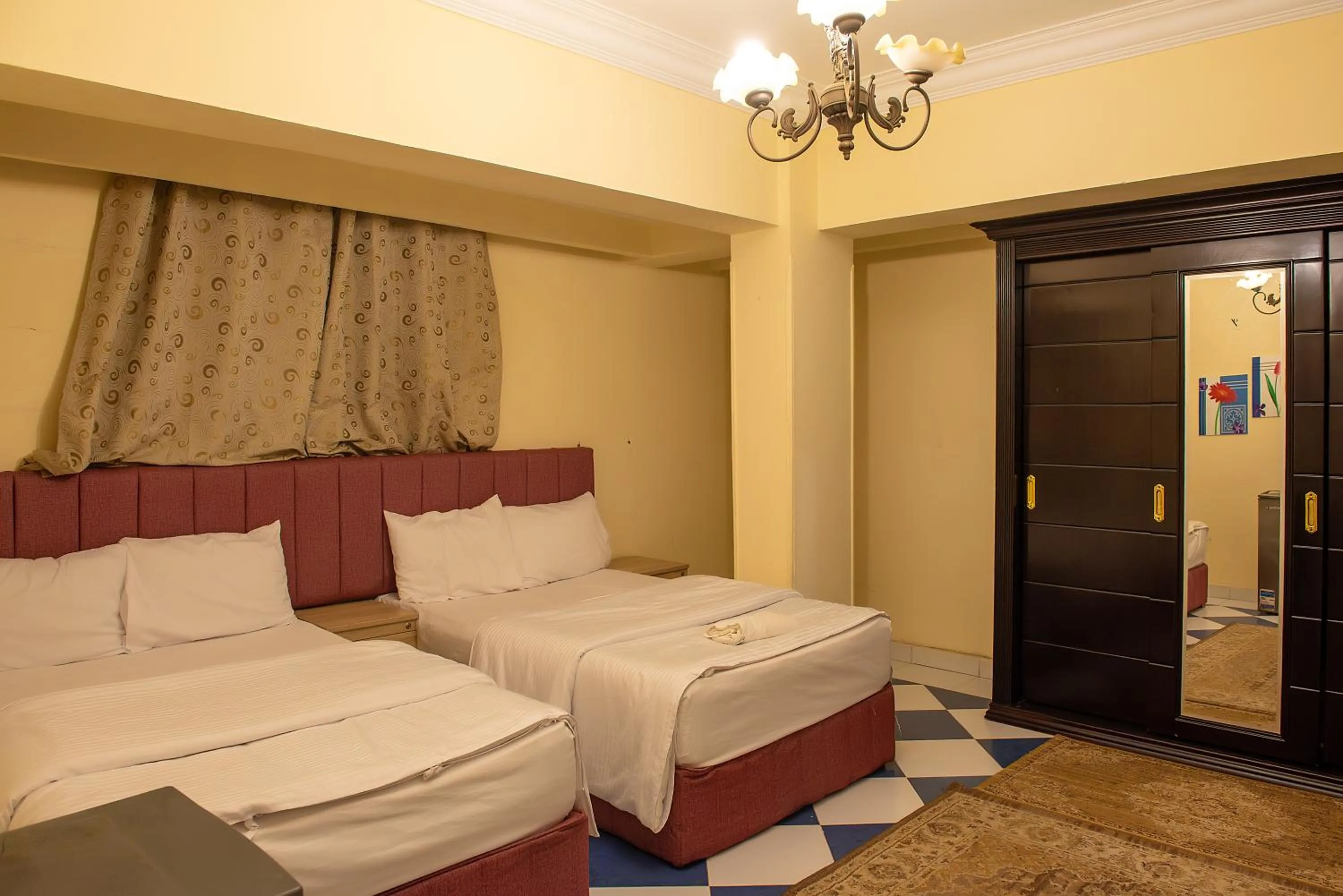 Photo of the whole room, Bed in Pyramita Hotel