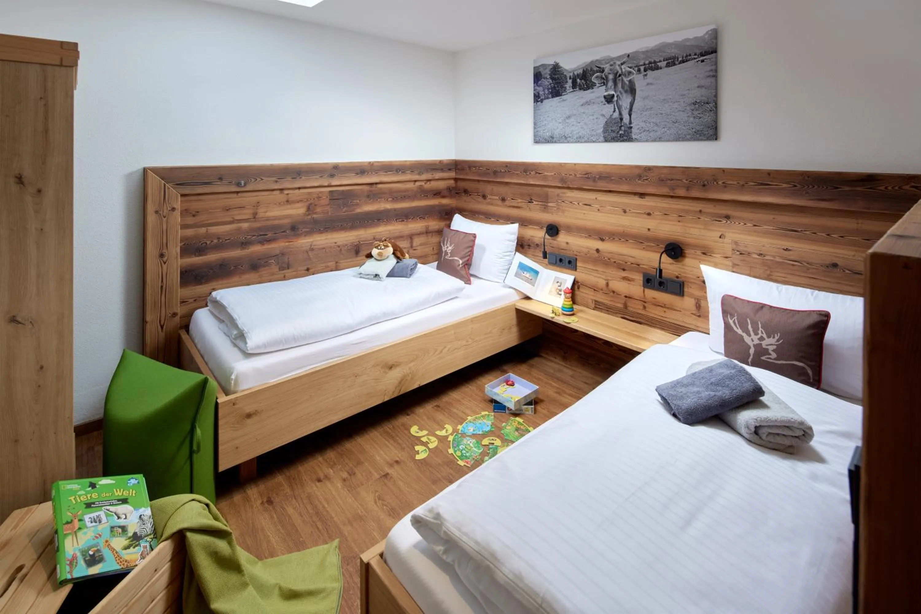 Bedroom, Bed in Maximilian Appartements