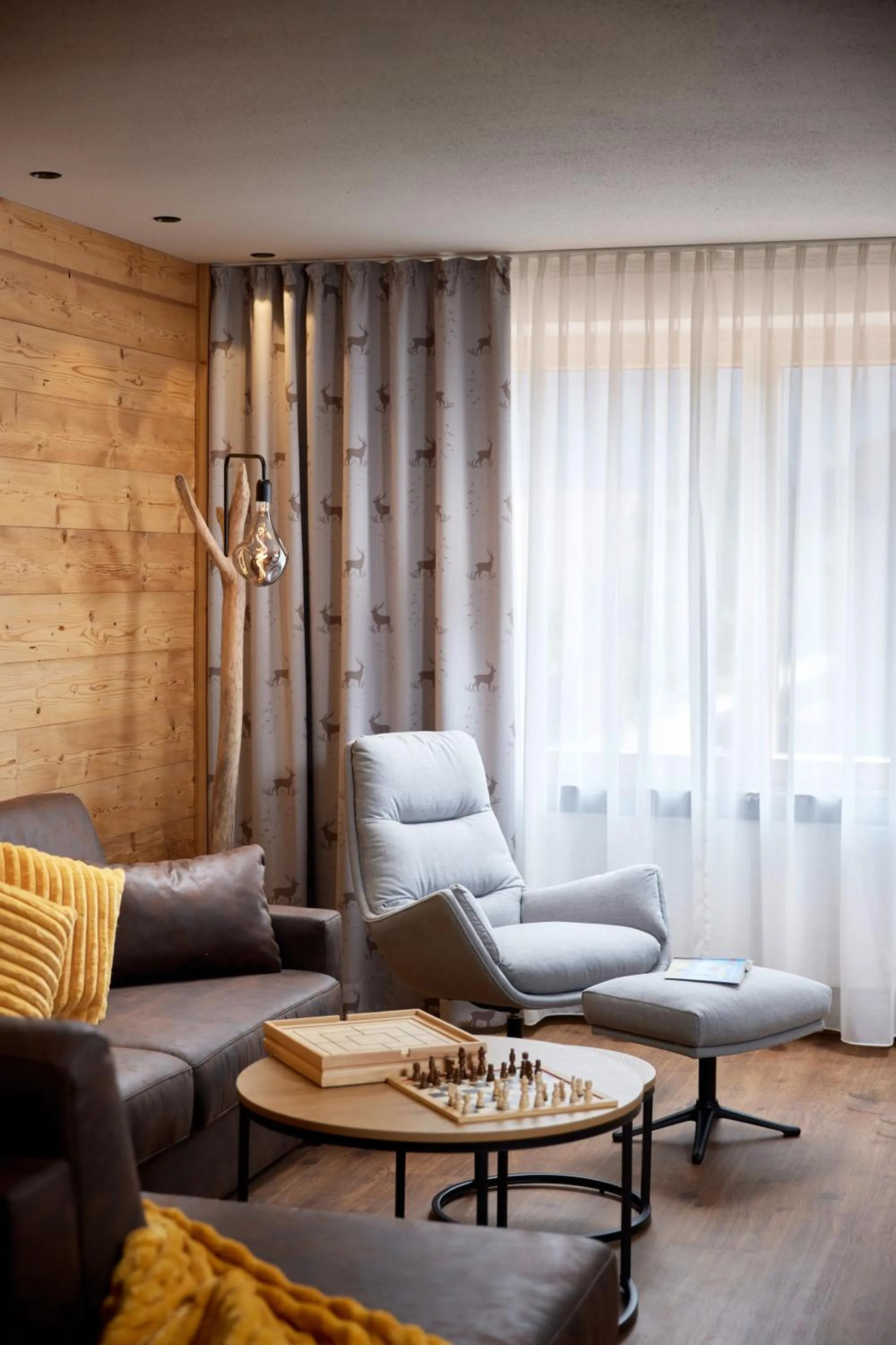 Living room in Maximilian Appartements