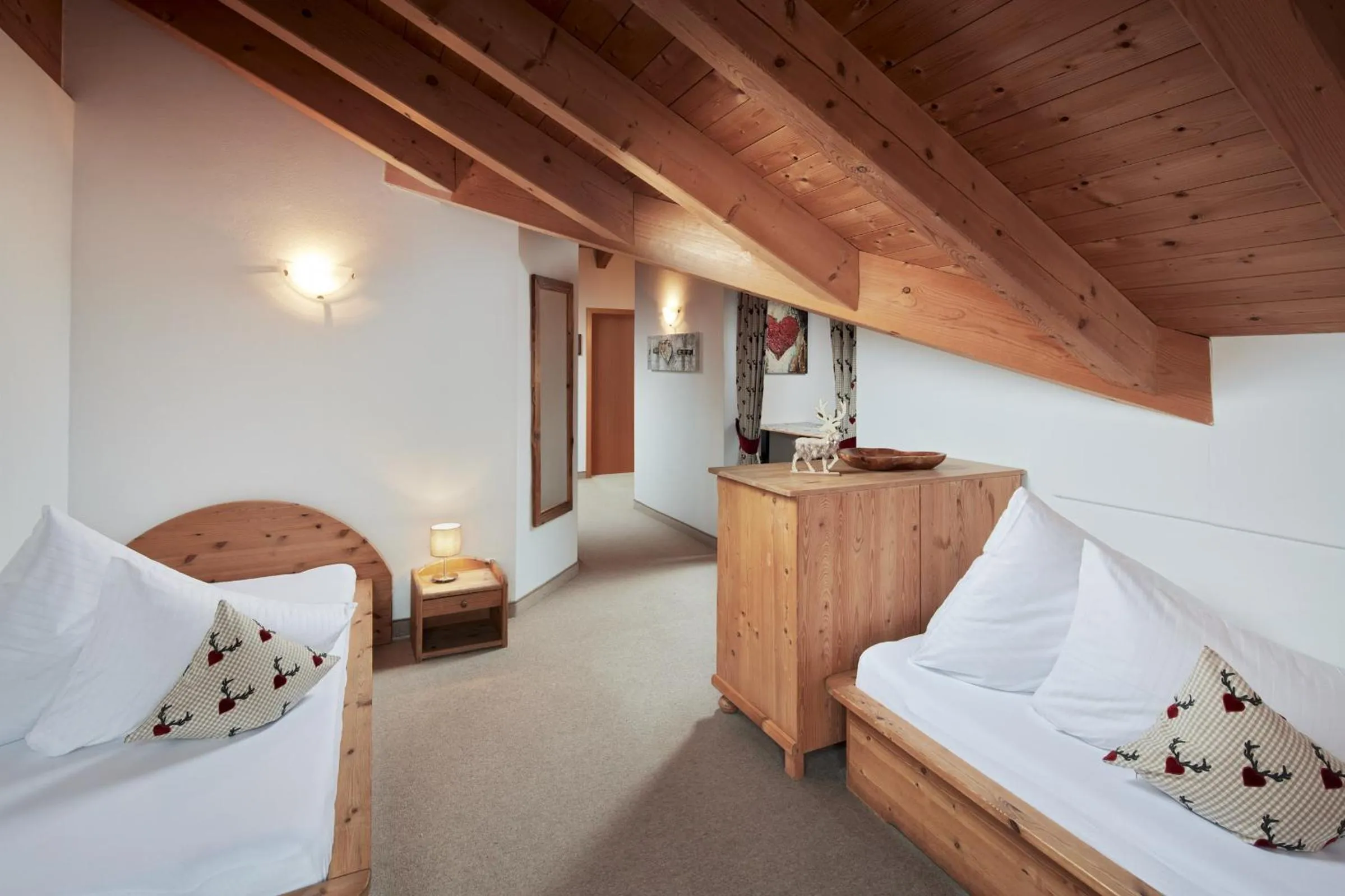 Bed in Maximilian Appartements