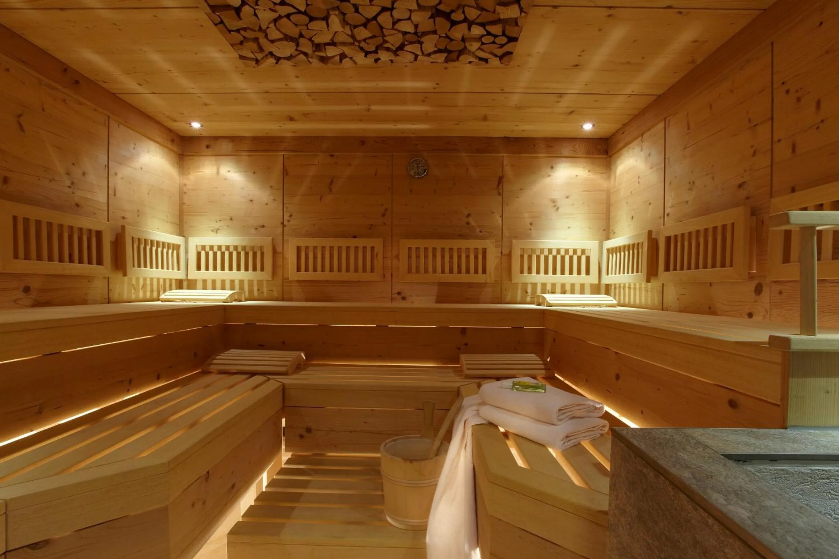 Sauna in Maximilian Appartements