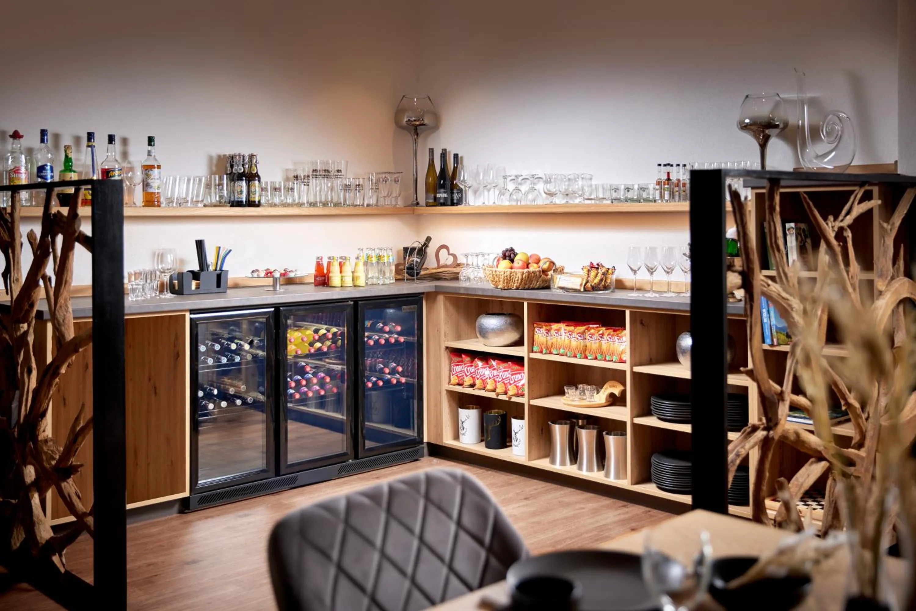 Lounge or bar in Maximilian Appartements