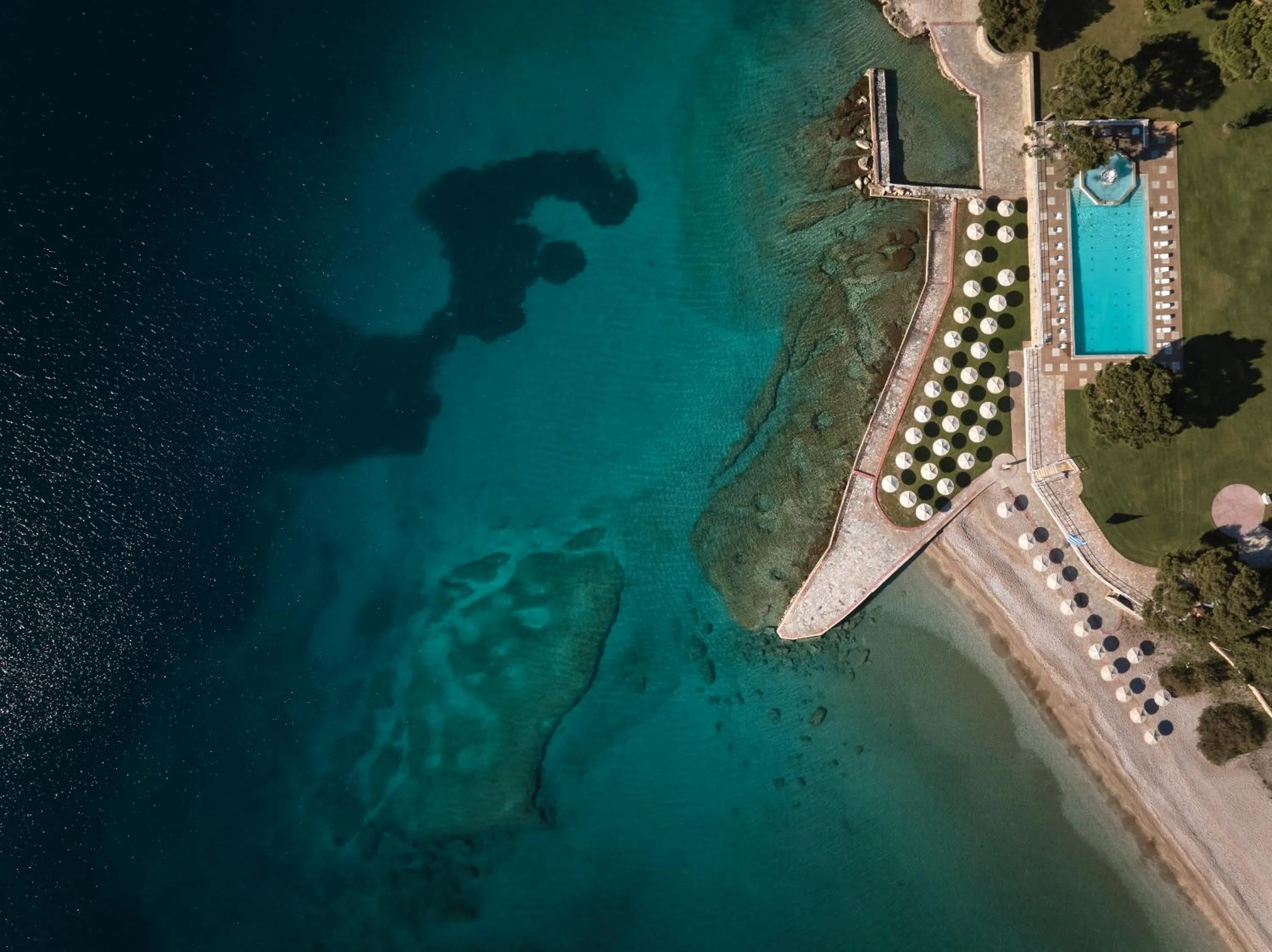 Beach in Kalamaki Beach Resort