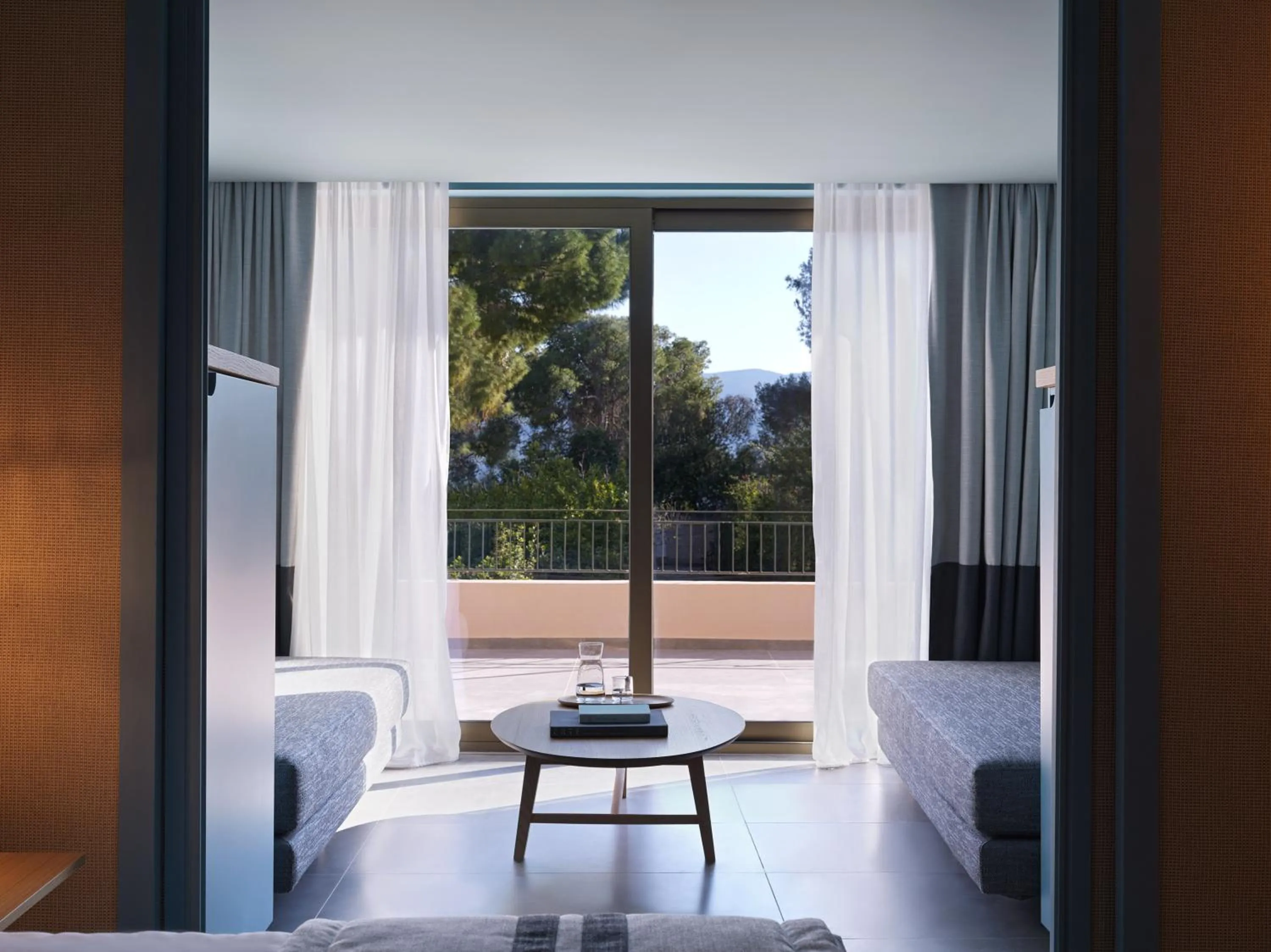 Living room in Kalamaki Beach Resort