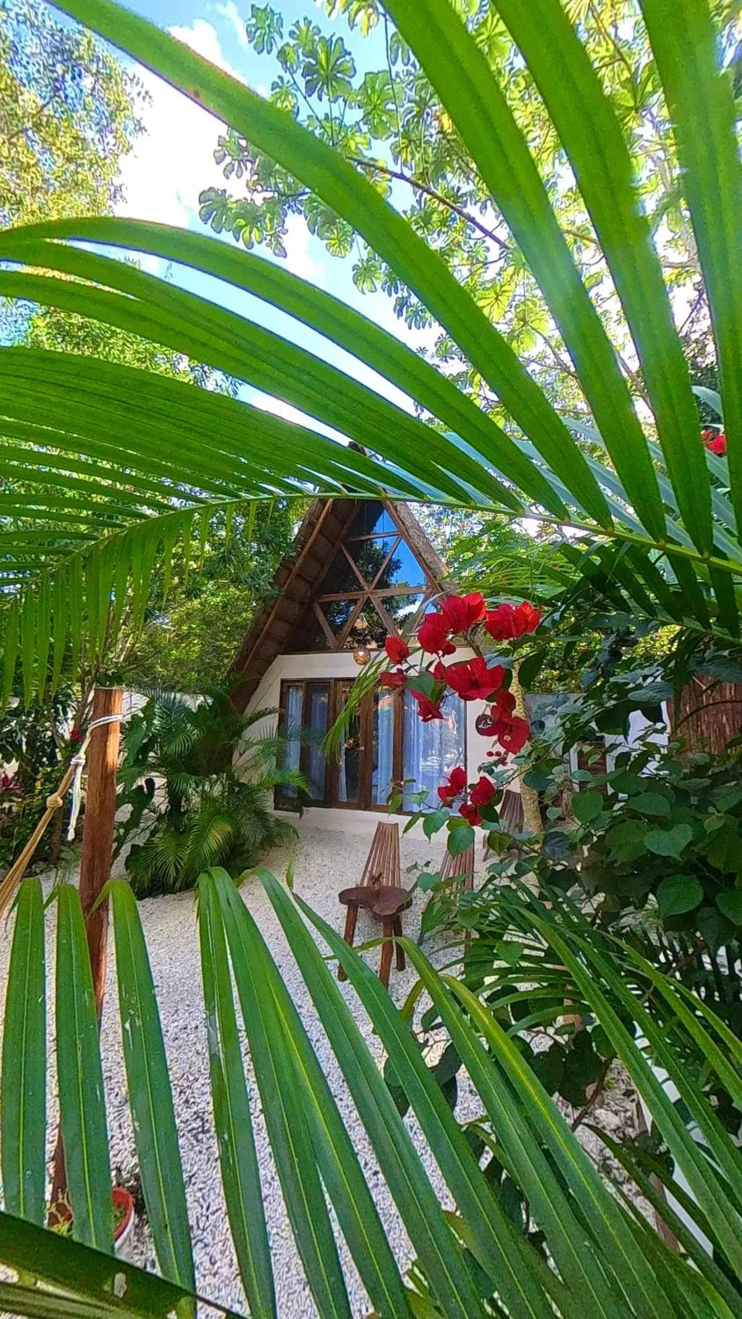 Patio in Lodge Tzunum Jade