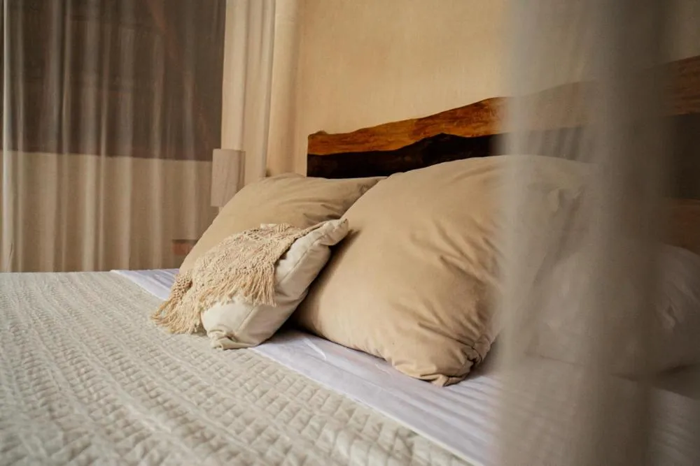 Bed in Lodge Tzunum Jade