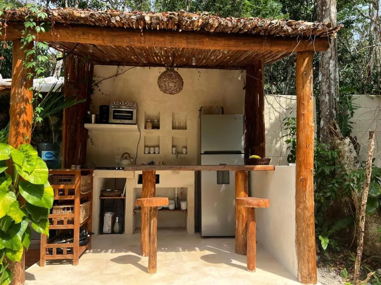 kitchen in Lodge Tzunum Jade