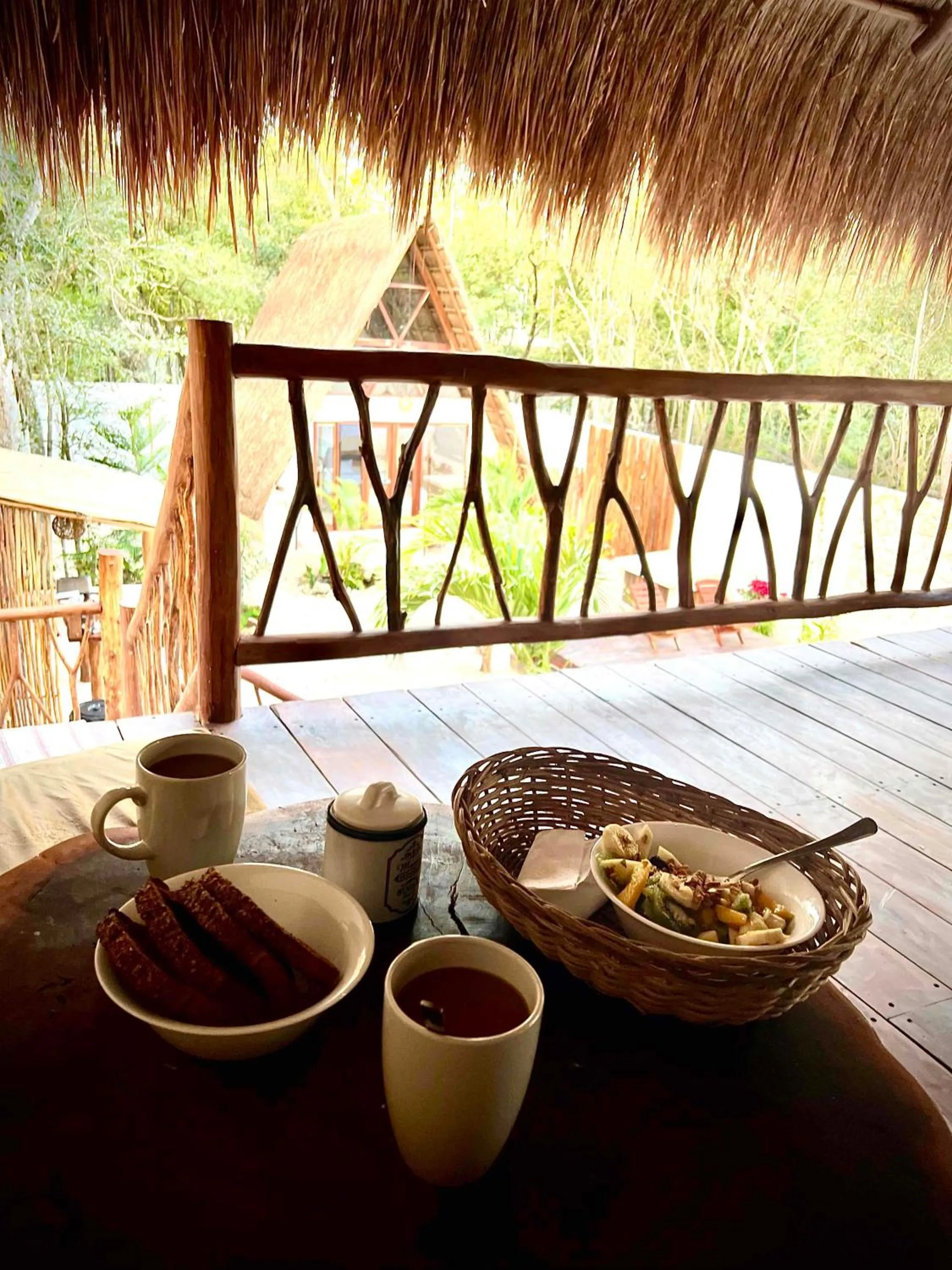 Breakfast in Lodge Tzunum Jade