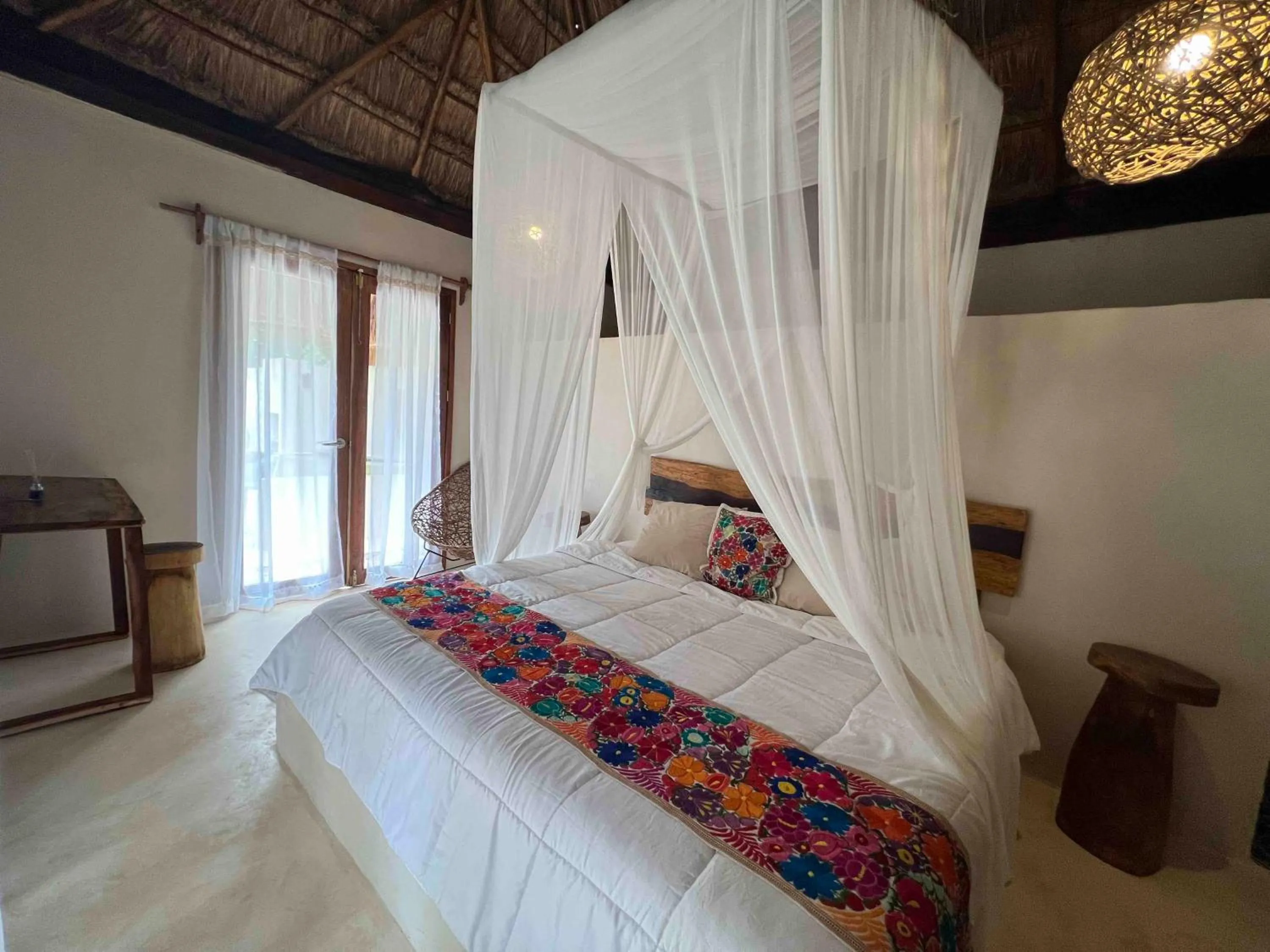 Bed in Lodge Tzunum Jade