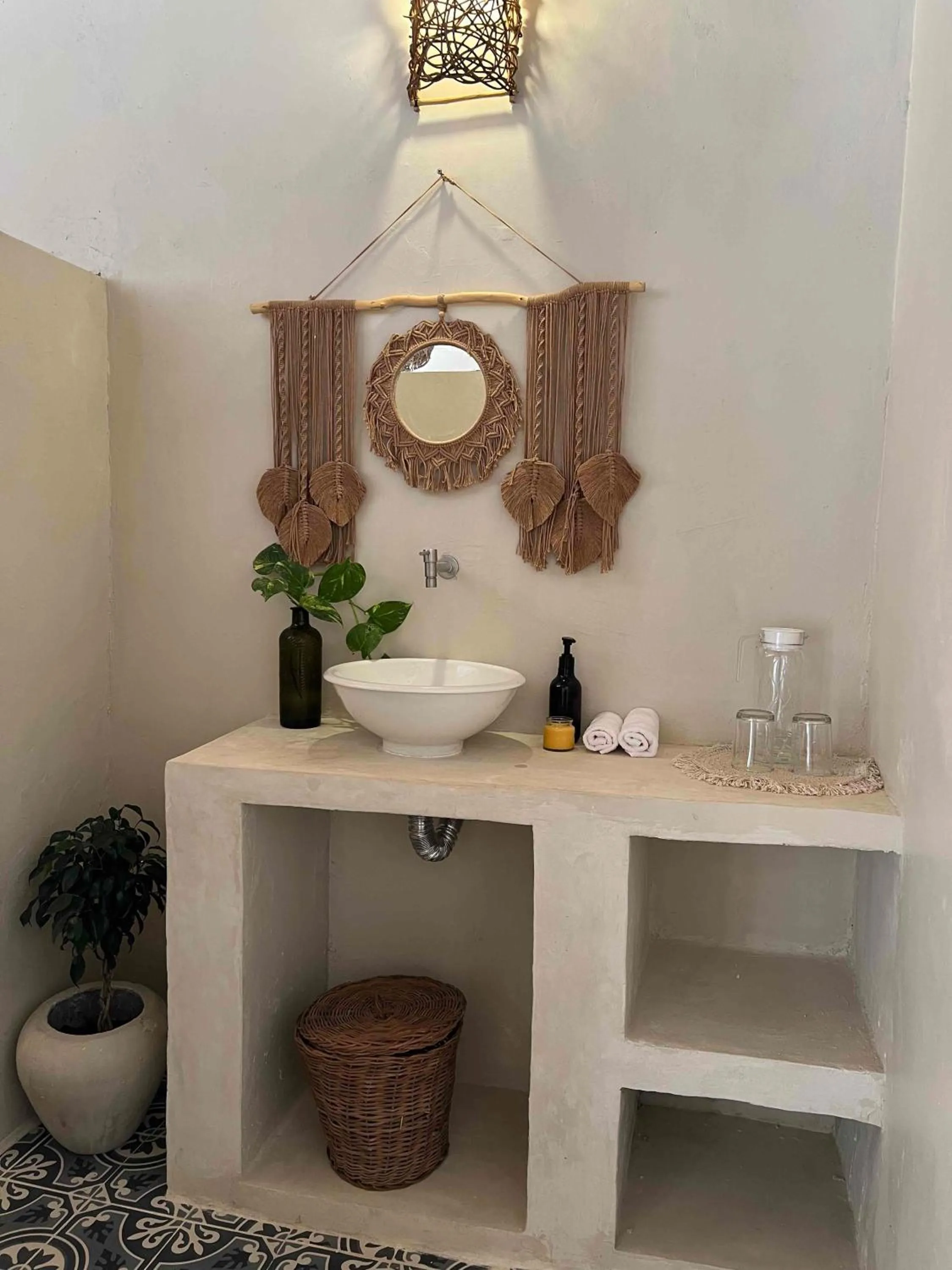 Bathroom in Lodge Tzunum Jade