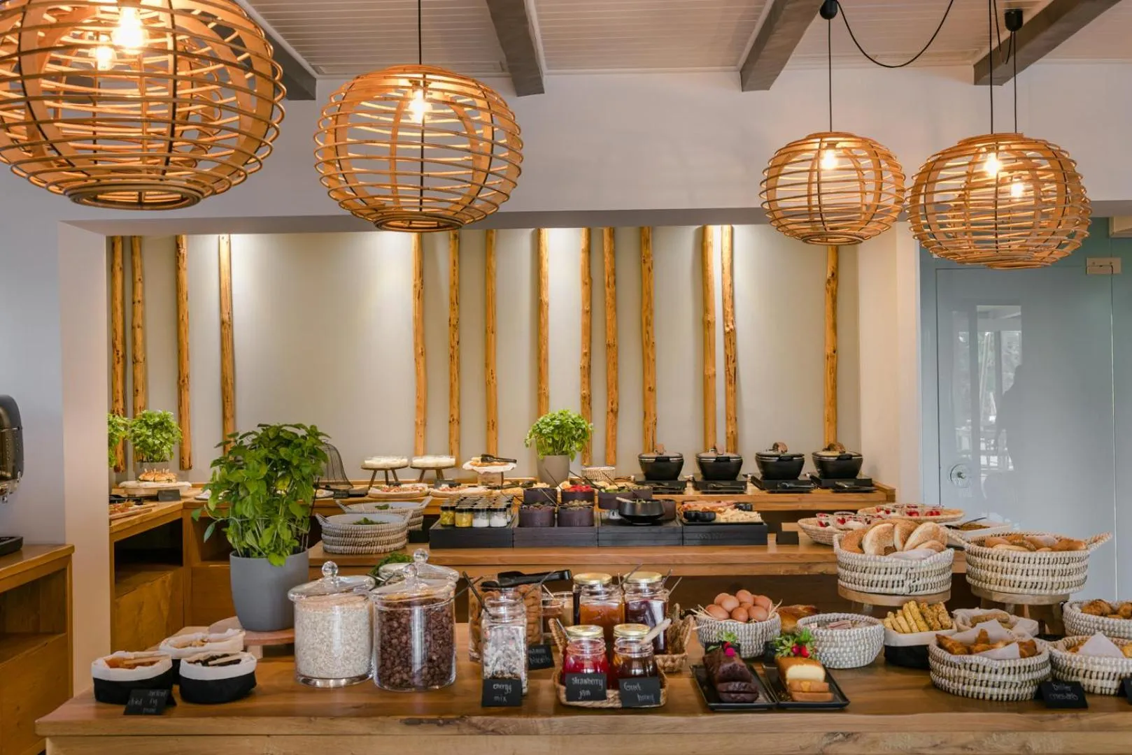 Buffet breakfast in Avithos Resort Hotel