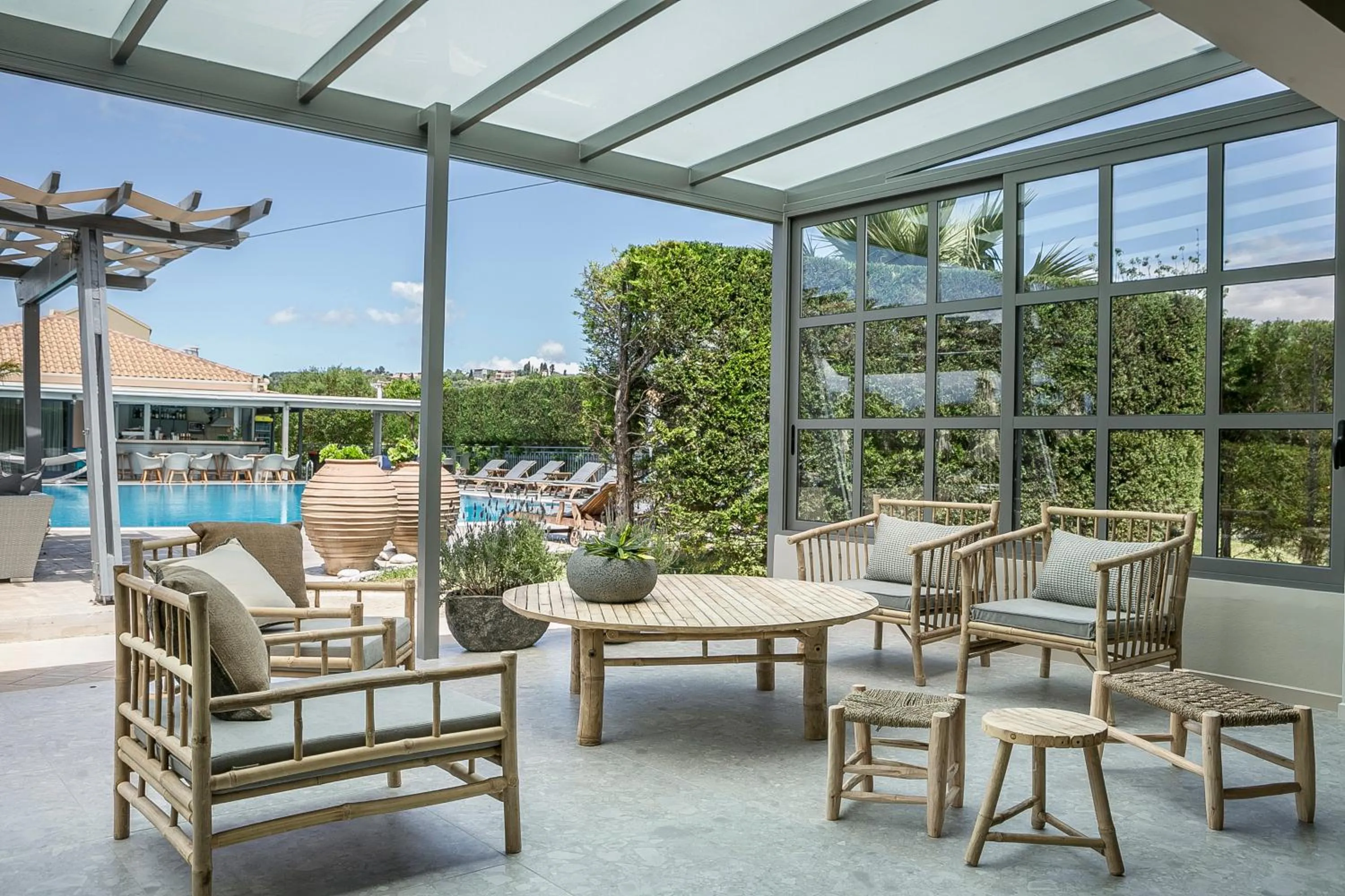 Lobby or reception in Avithos Resort Hotel