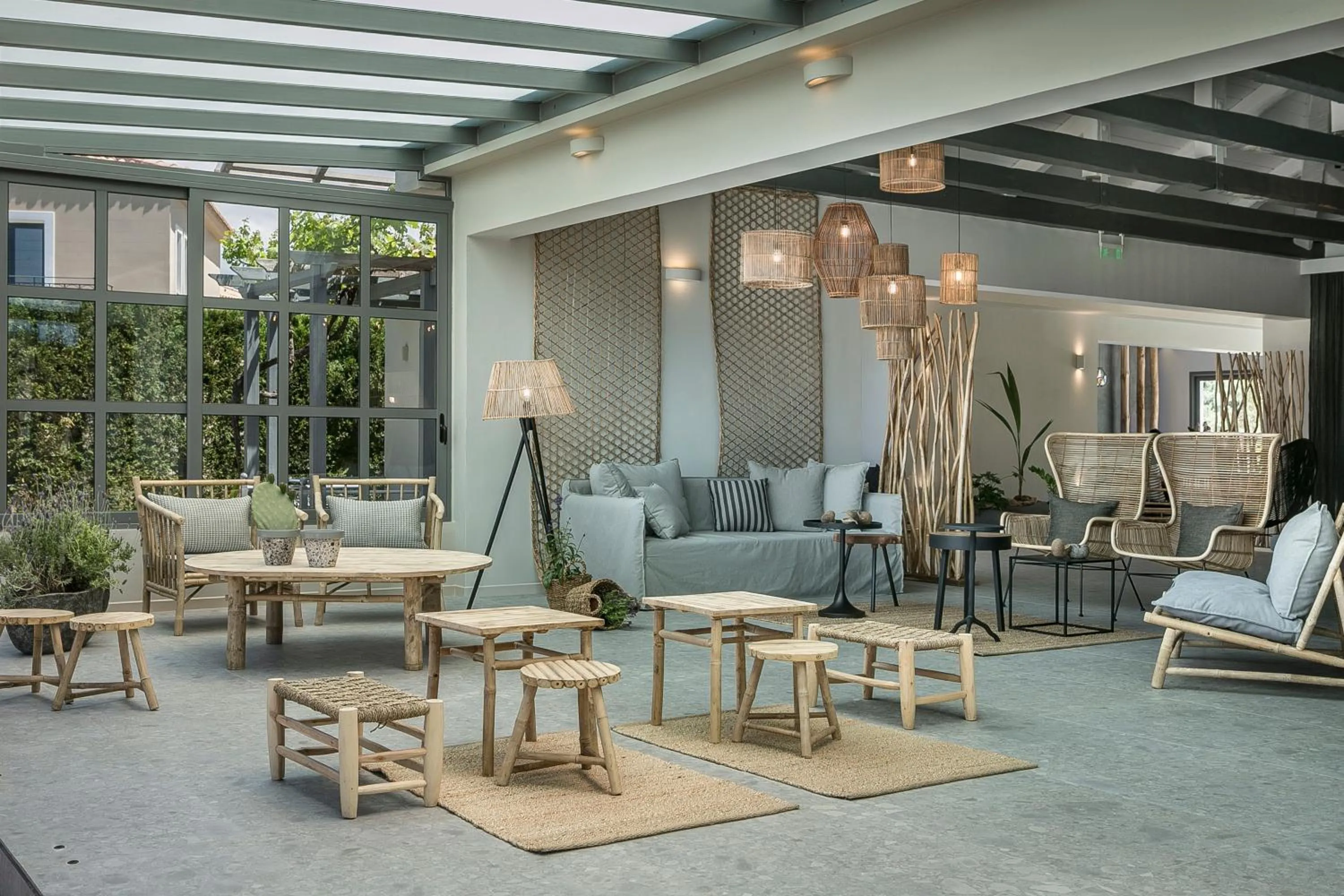 Lobby or reception in Avithos Resort Hotel