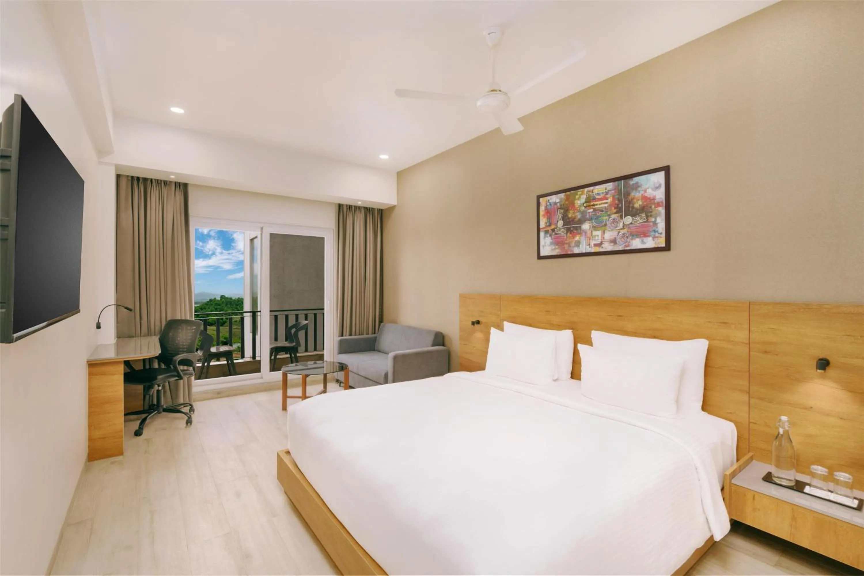 Bedroom, Bed in D Square Statue of Unity Kevadia, a member of Radisson Individuals