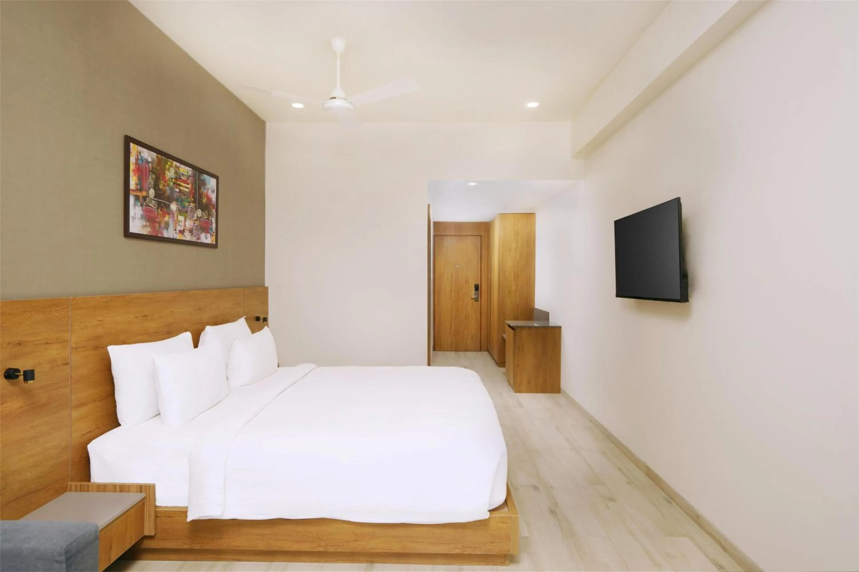 Bedroom, Bed in D Square Statue of Unity Kevadia, a member of Radisson Individuals