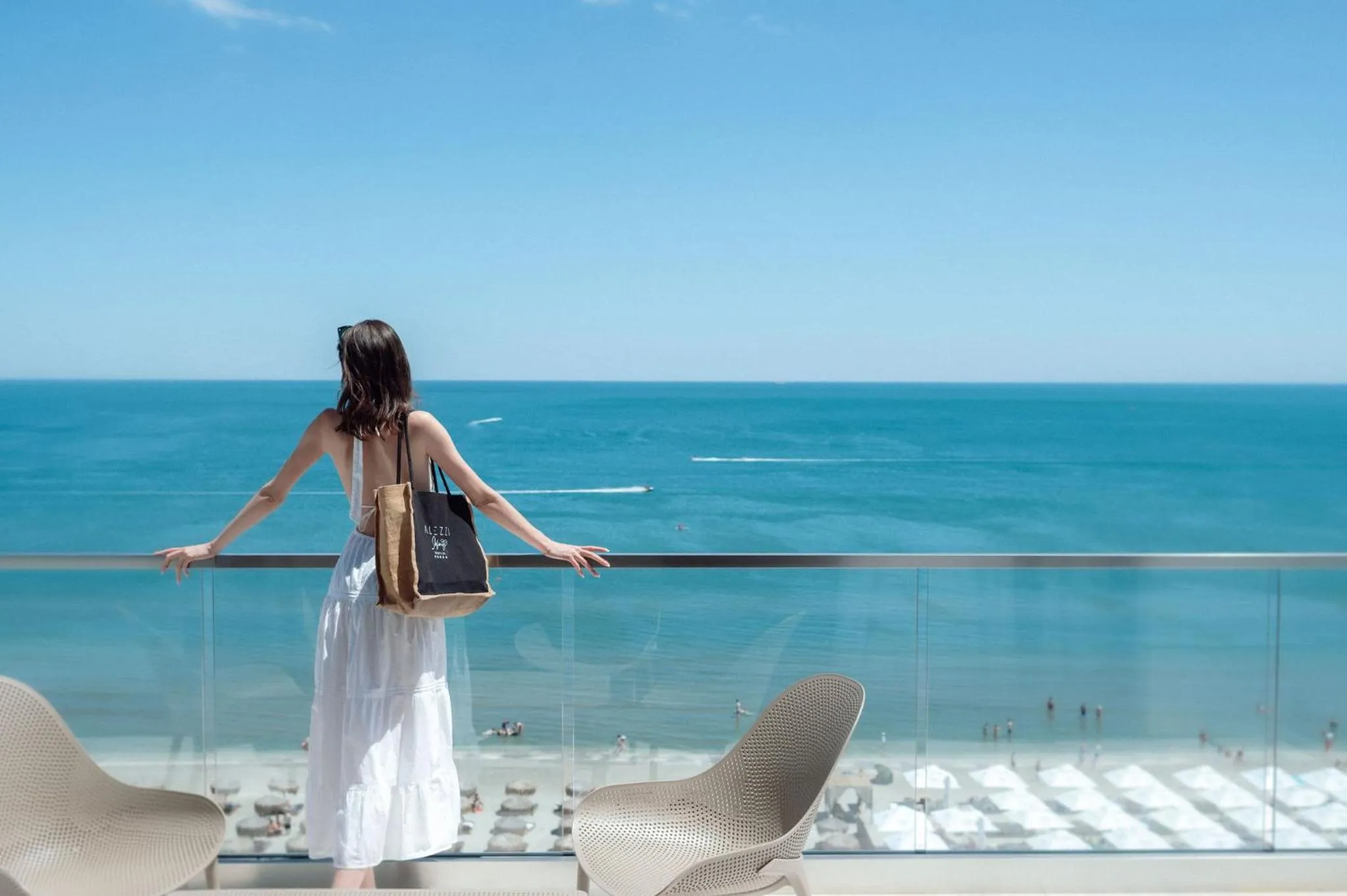 Sea view in Alezzi Infinity Aparthotel & Spa