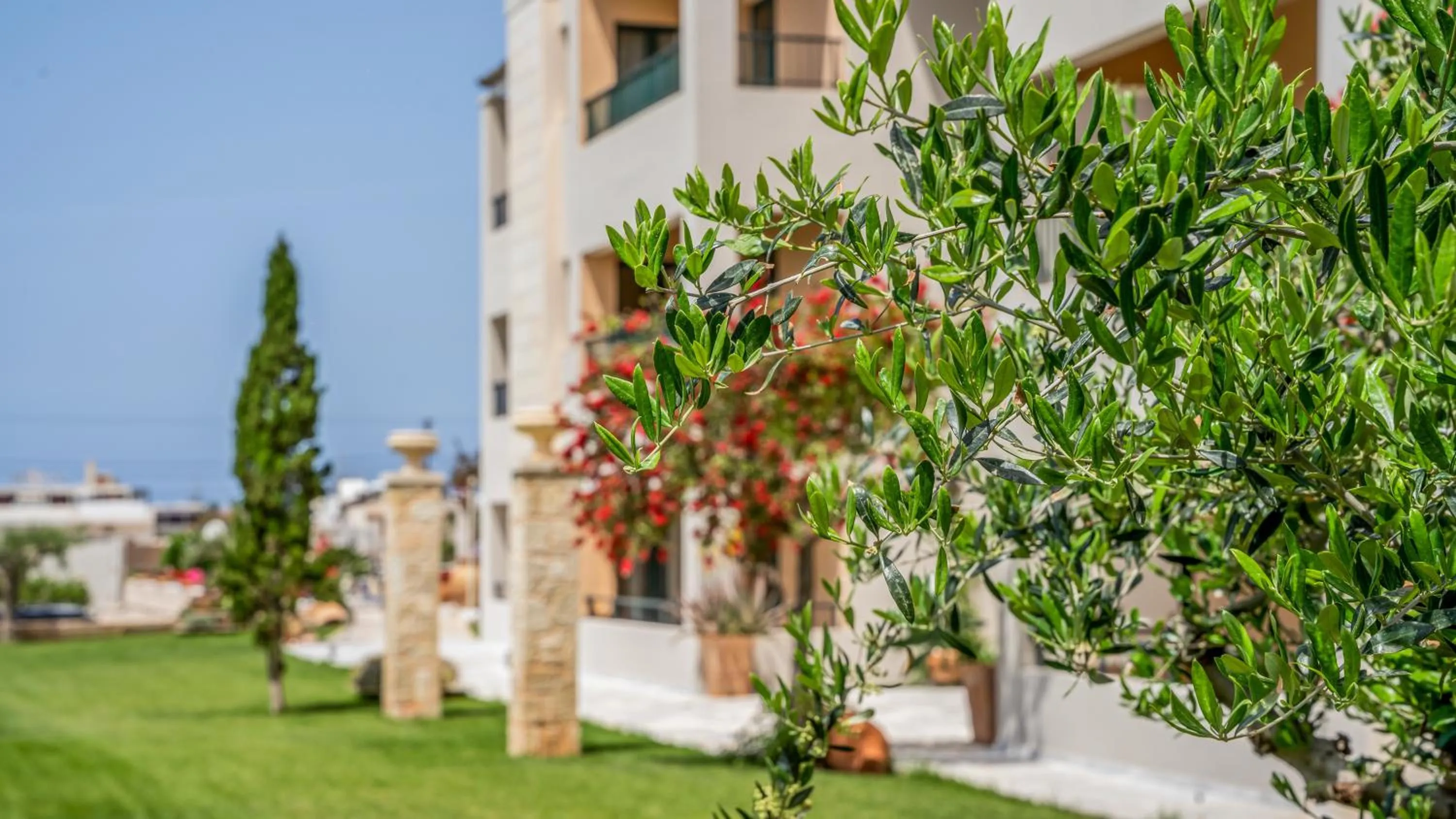 Property building in Golden Bay Hotel Apartments