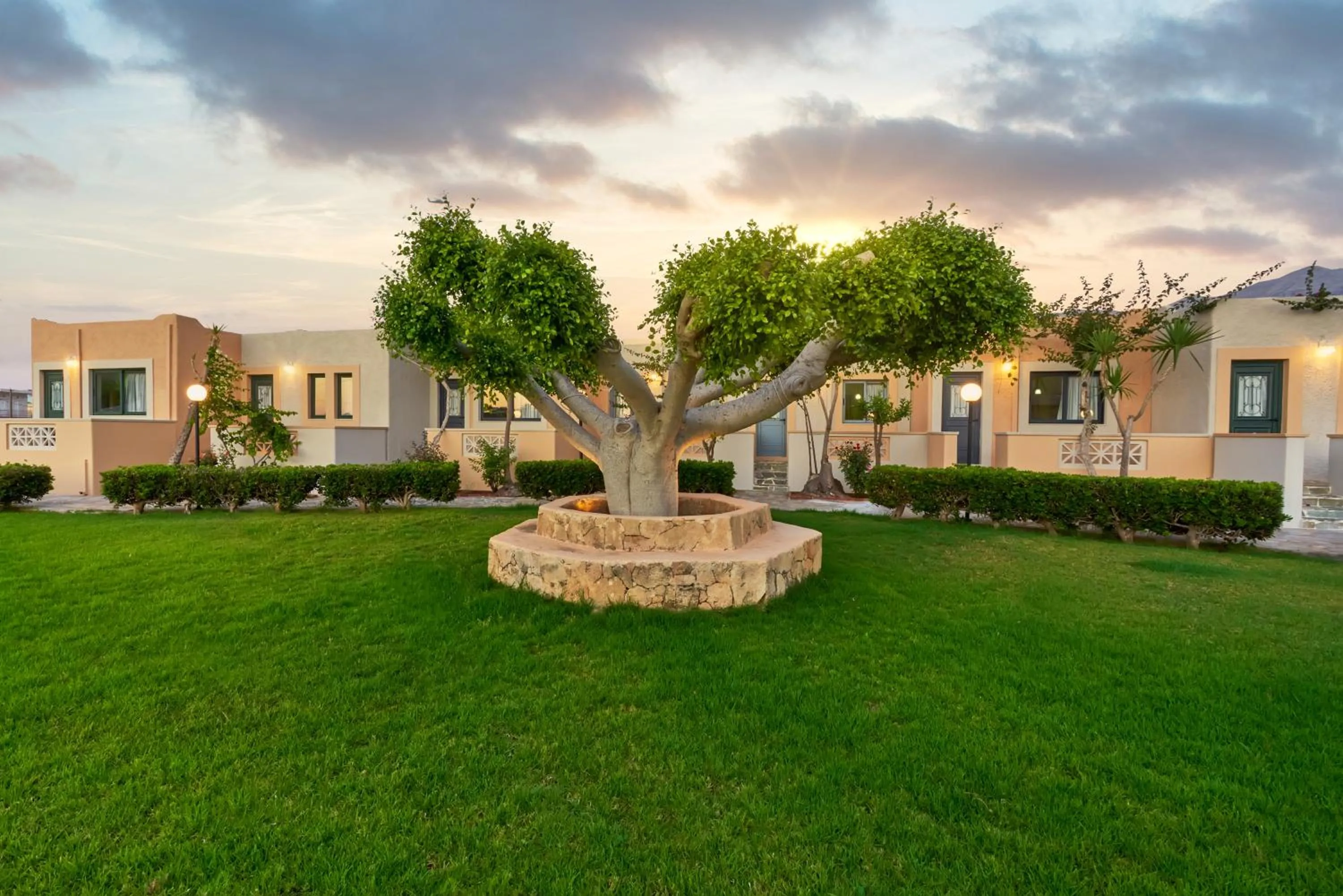 Property building in Golden Bay Hotel Apartments