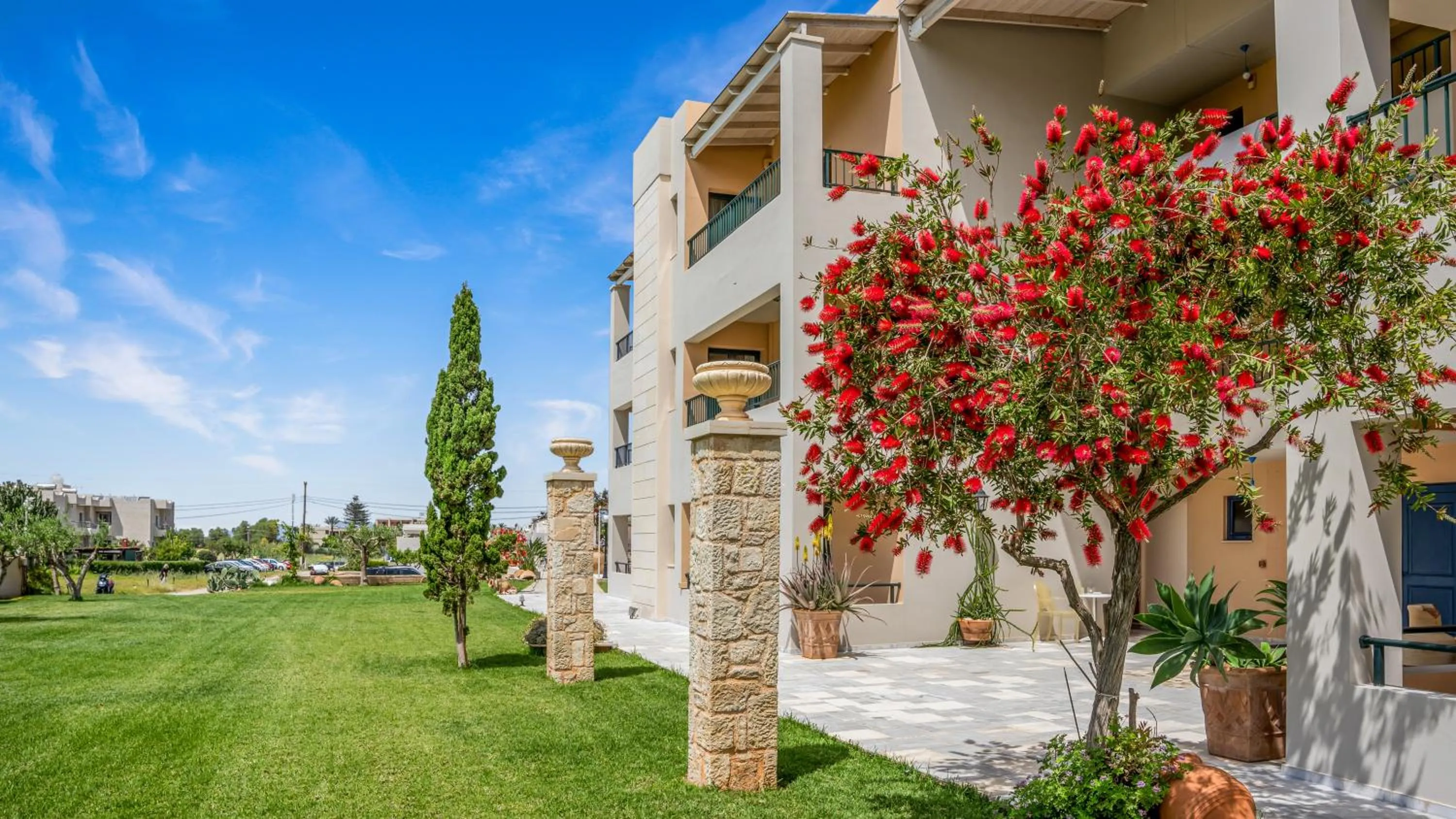 Property building in Golden Bay Hotel Apartments