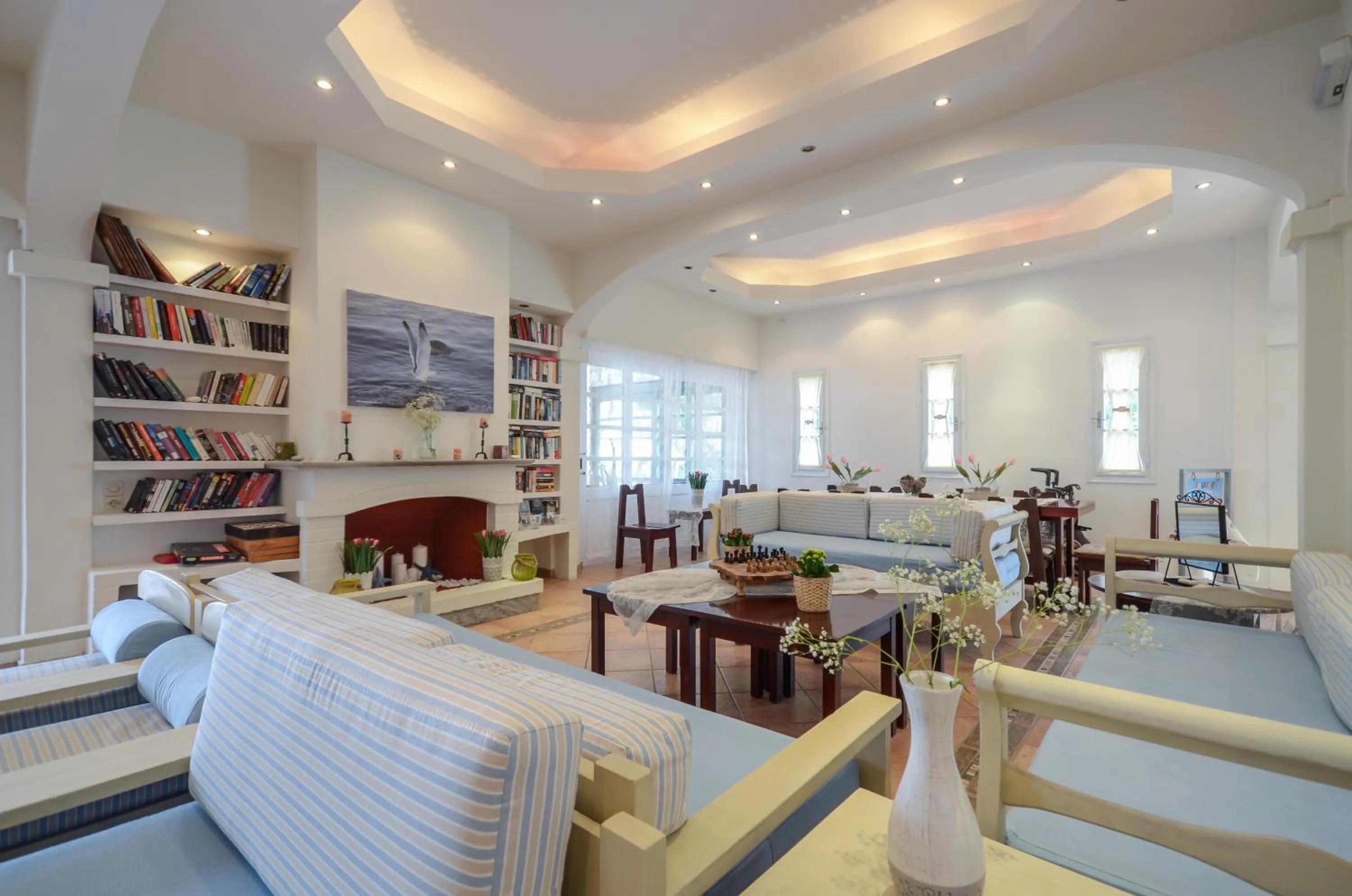 Lobby or reception in Hotel Naxos Beach