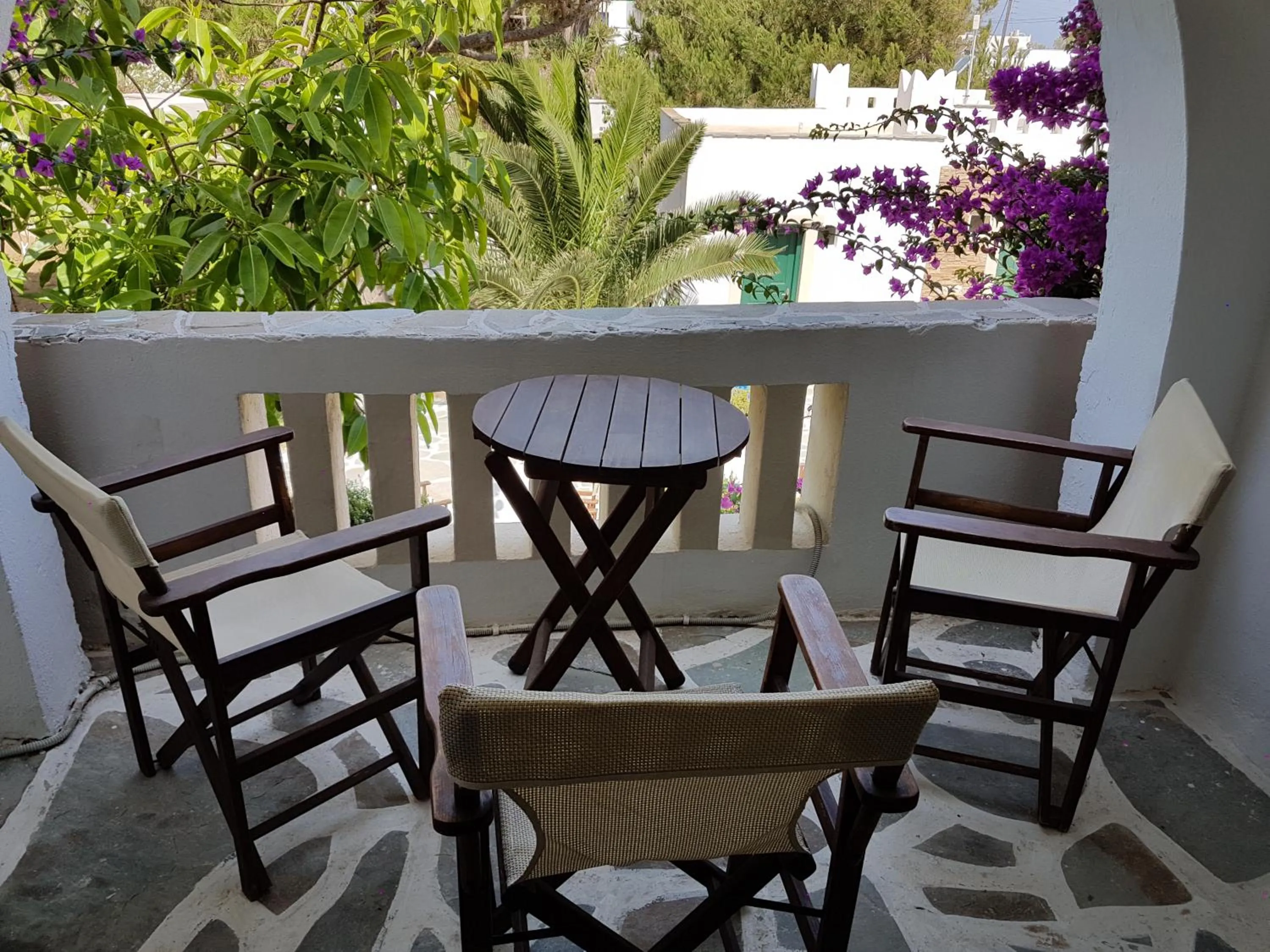 Balcony/Terrace in Hotel Naxos Beach