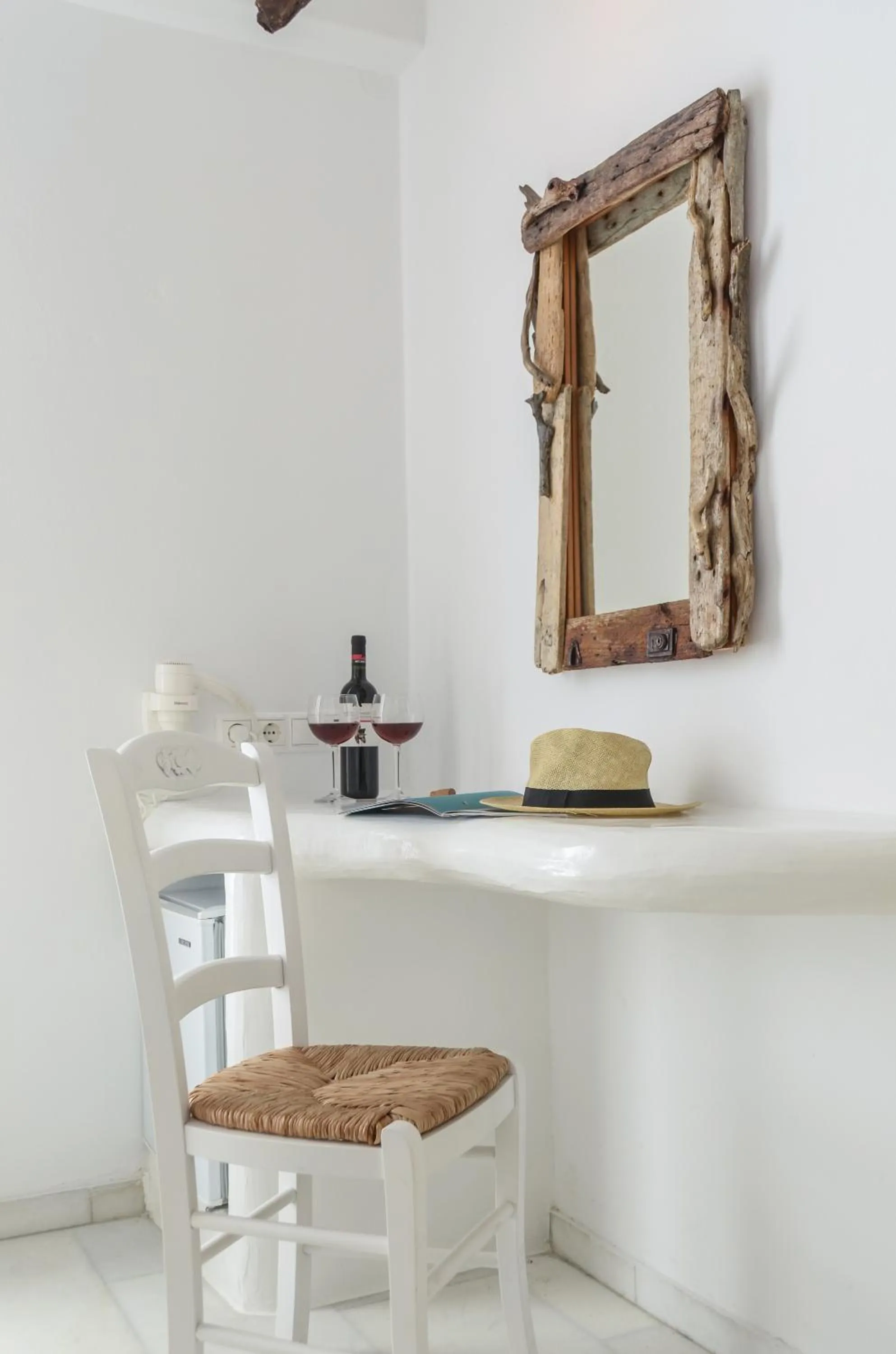 Seating area in Galini Hotel