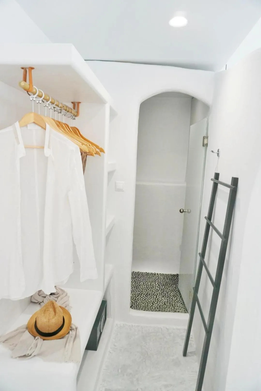 Shower in Galini Hotel