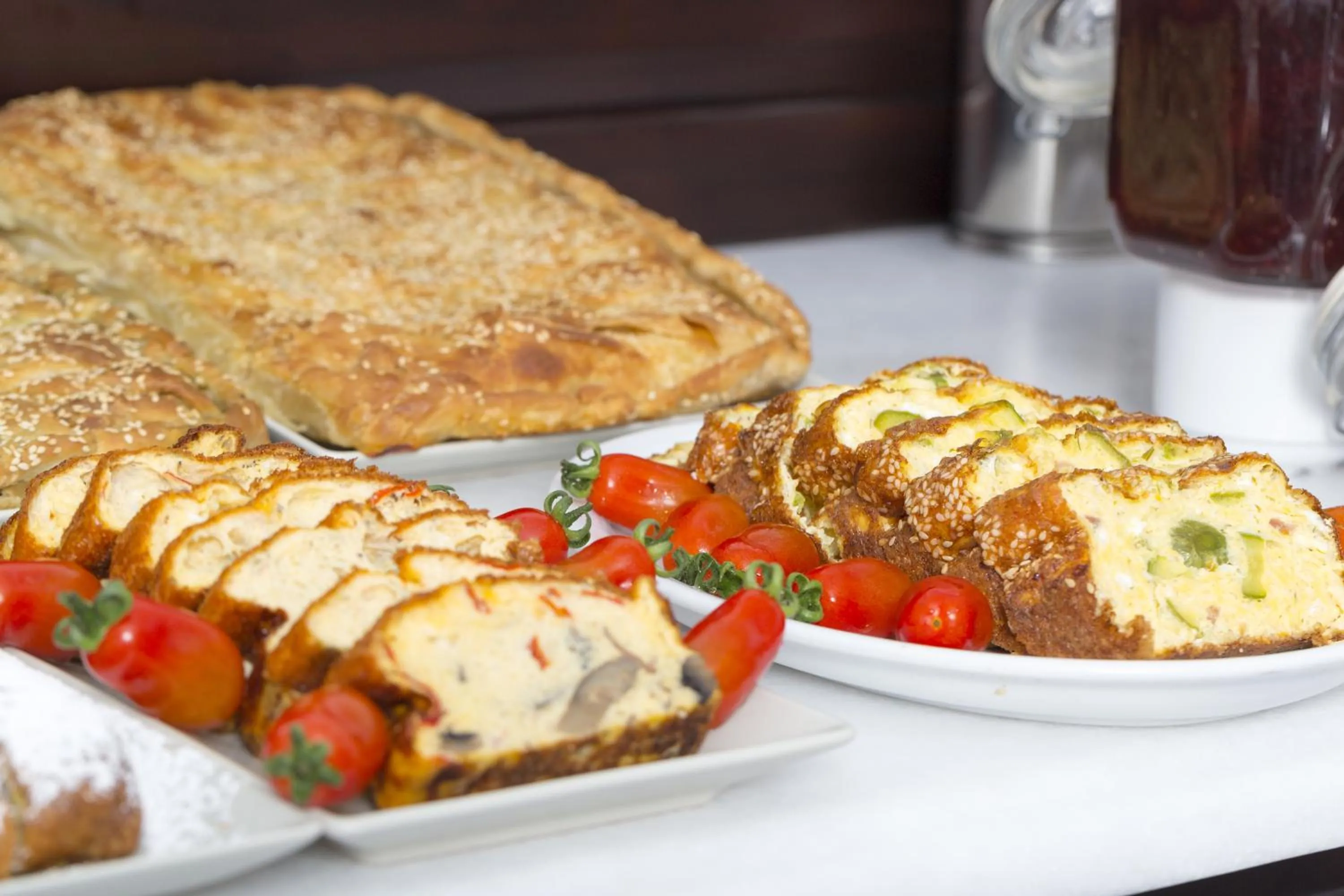 Food close-up in Galini Hotel