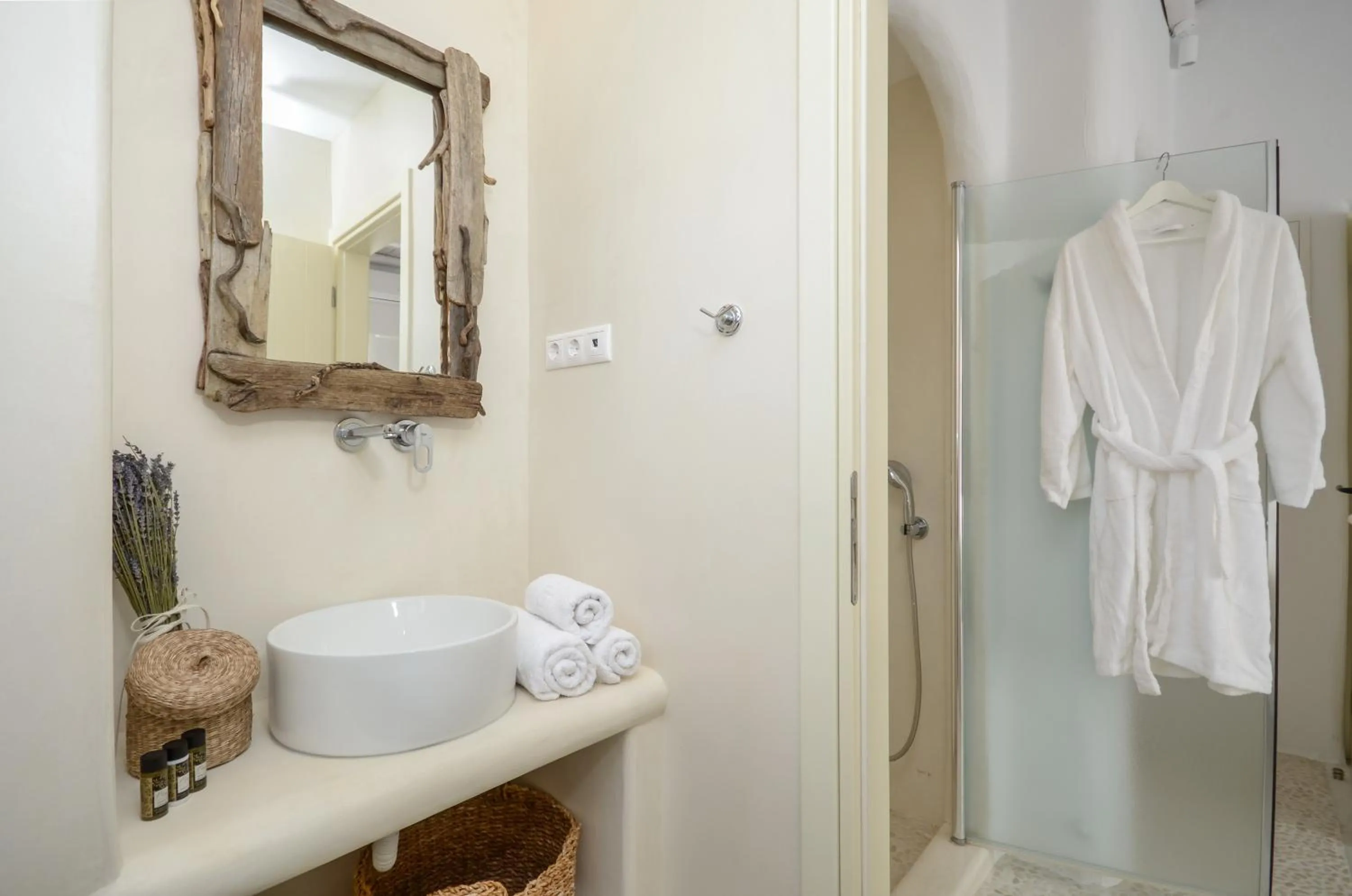 Bathroom in Galini Hotel