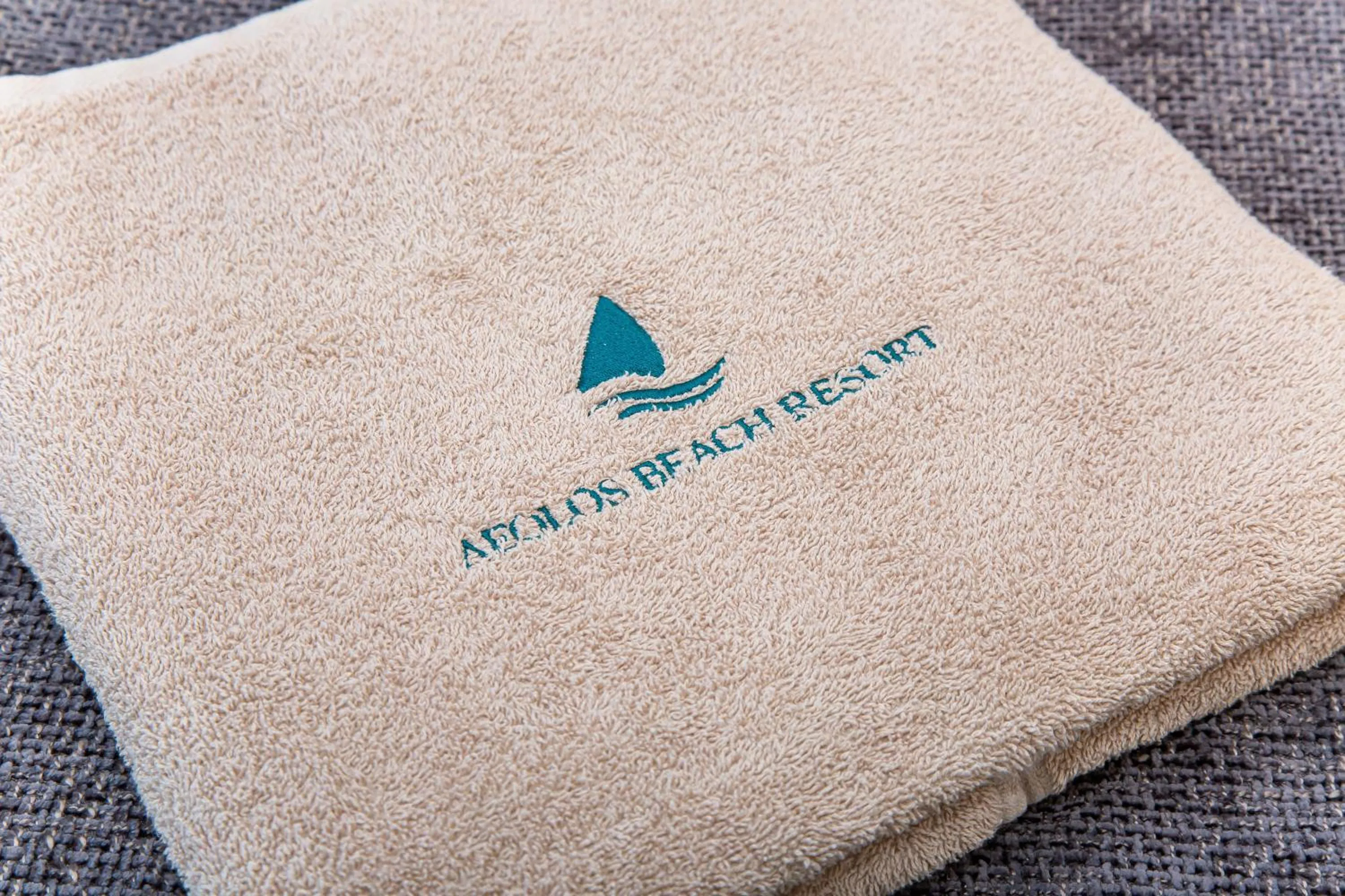 towels in Aeolos Beach Resort