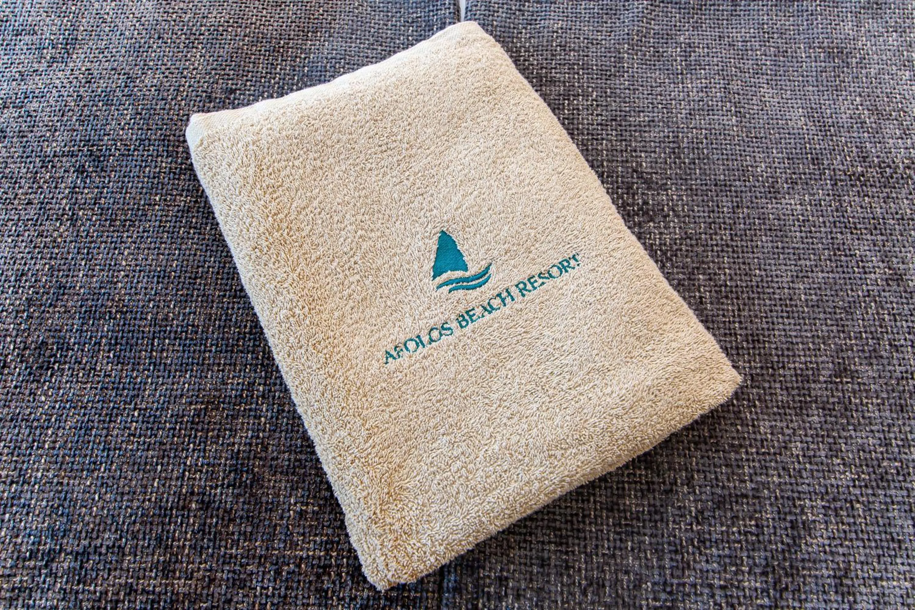 towels in Aeolos Beach Resort