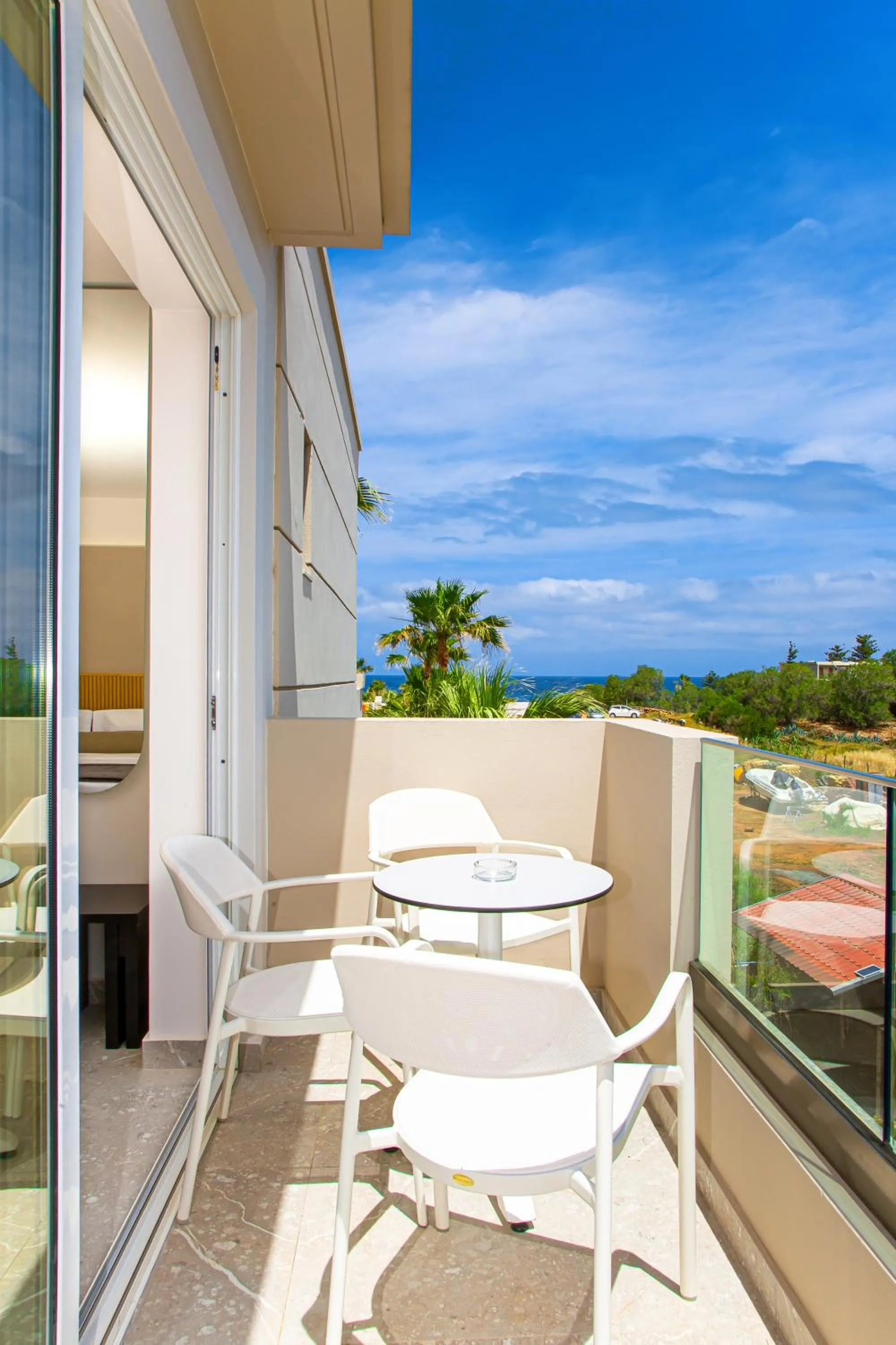 Balcony/Terrace in Aeolos Beach Resort