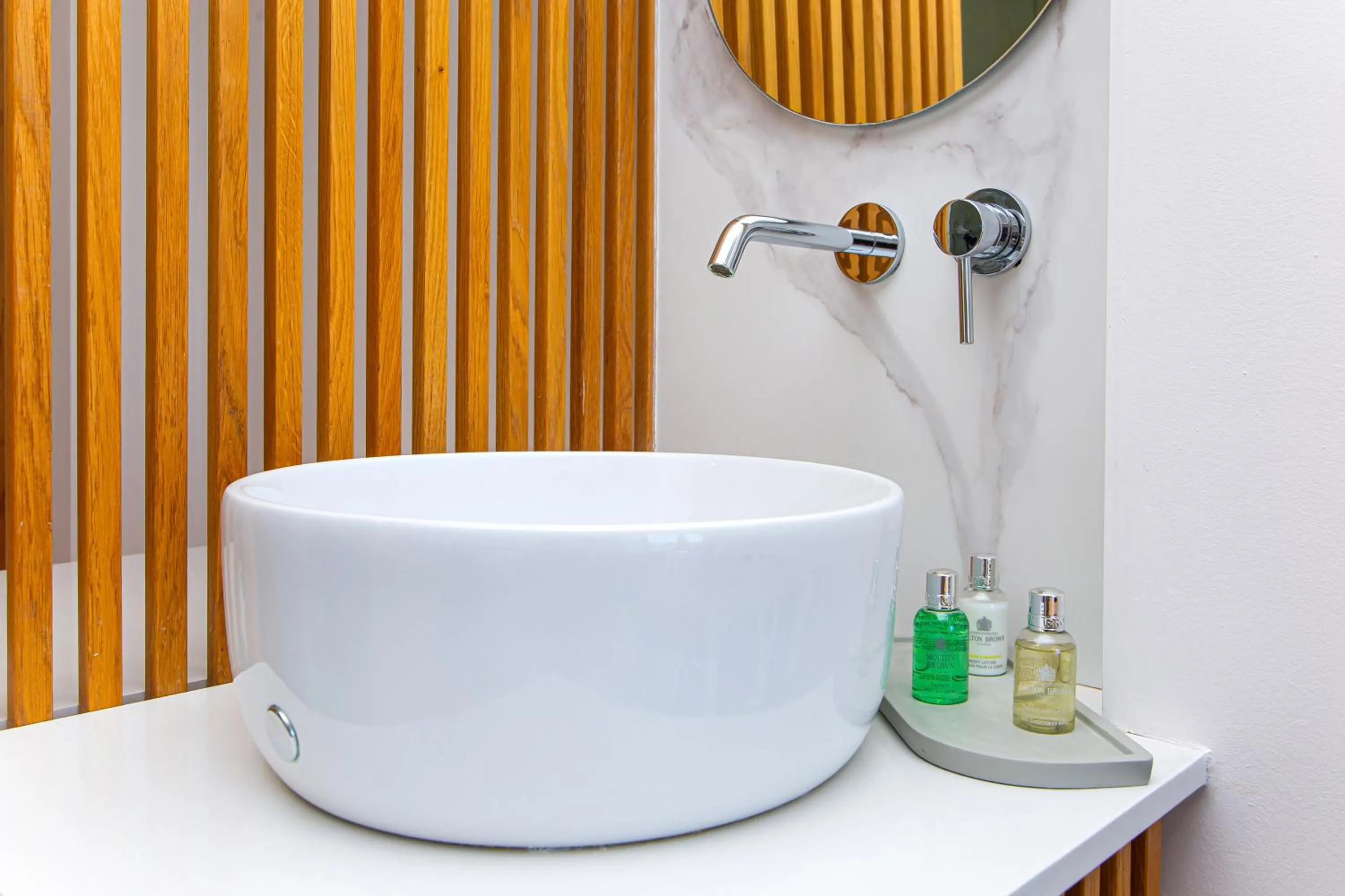 Bathroom in Aeolos Beach Resort