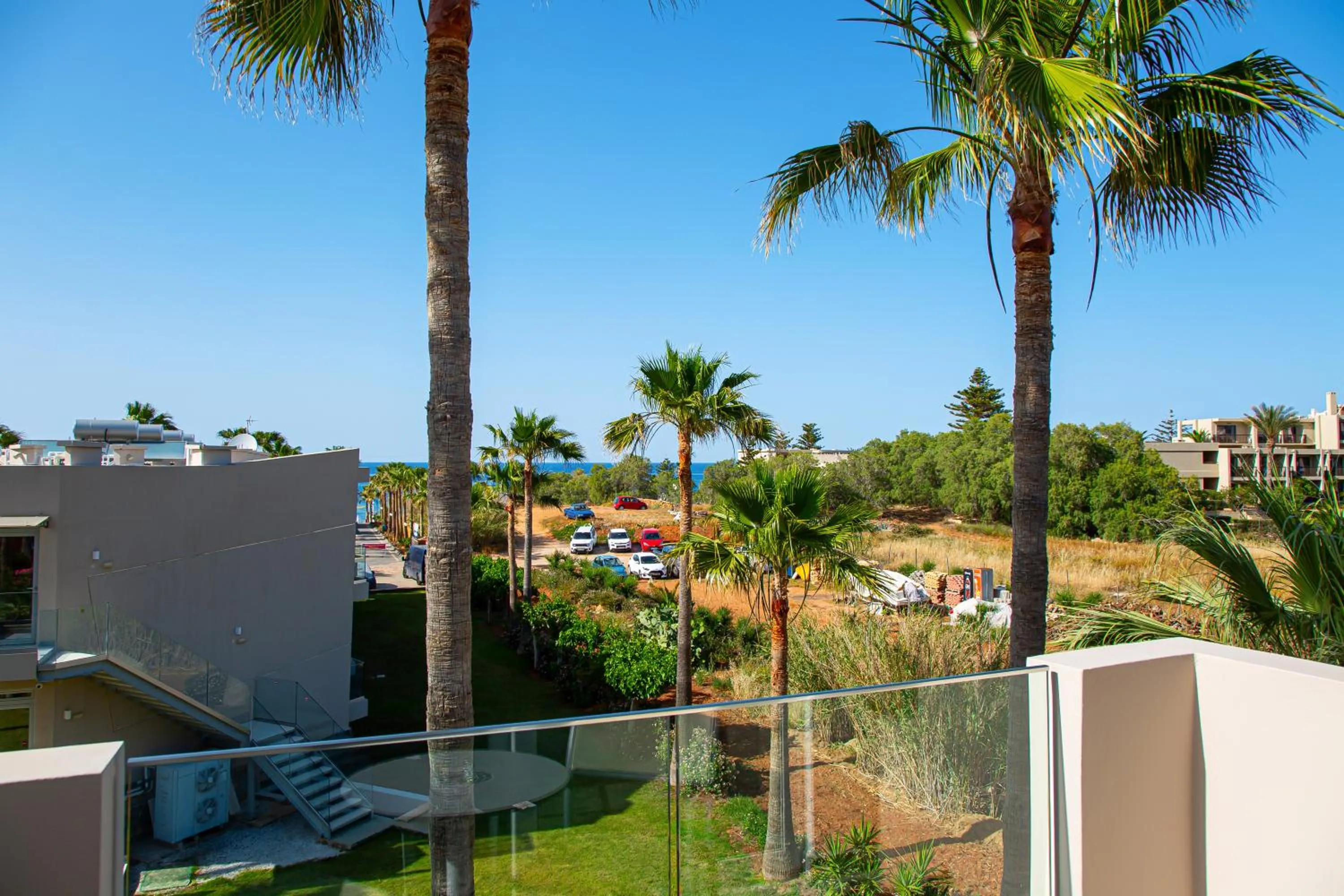 Balcony/Terrace in Aeolos Beach Resort