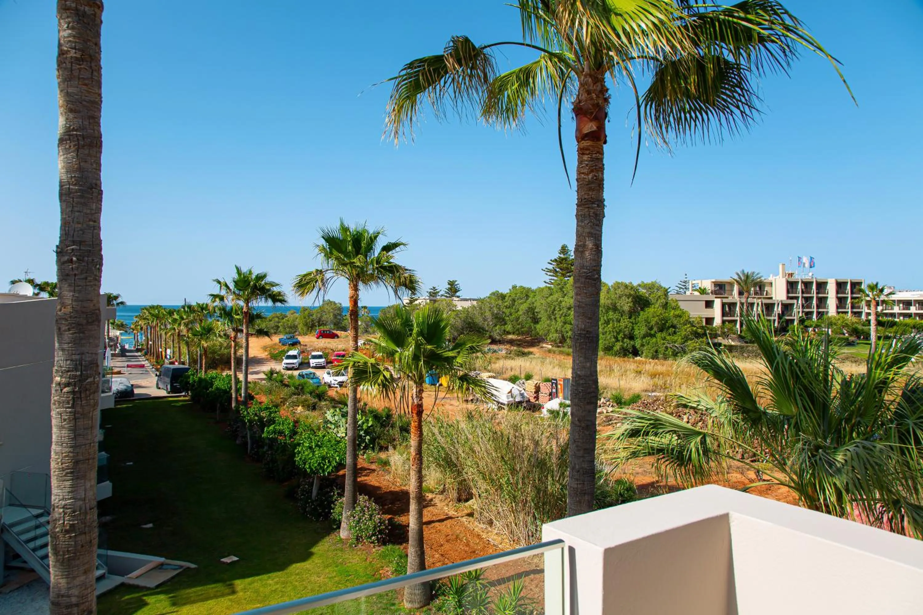Balcony/Terrace in Aeolos Beach Resort