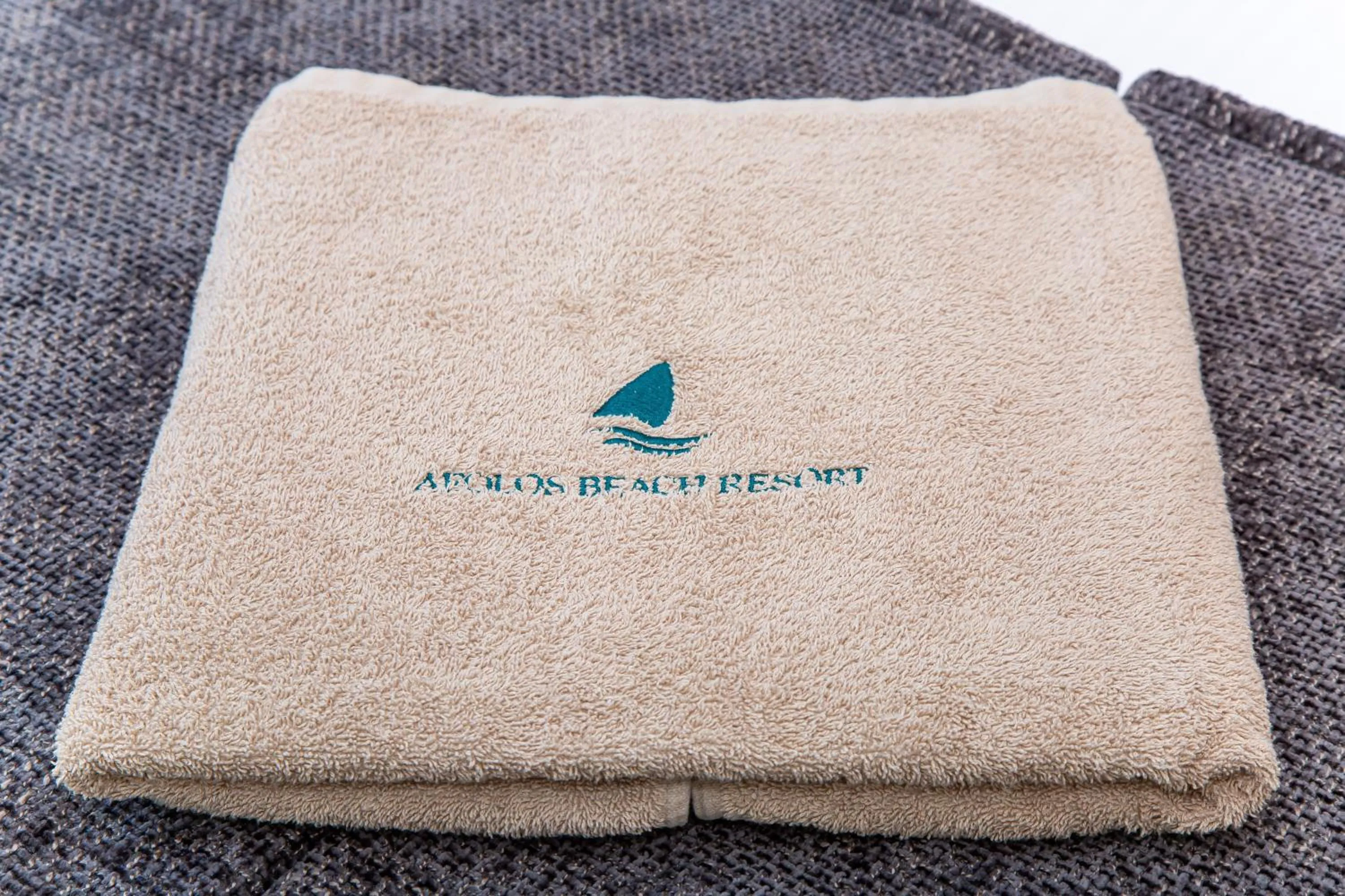 towels in Aeolos Beach Resort