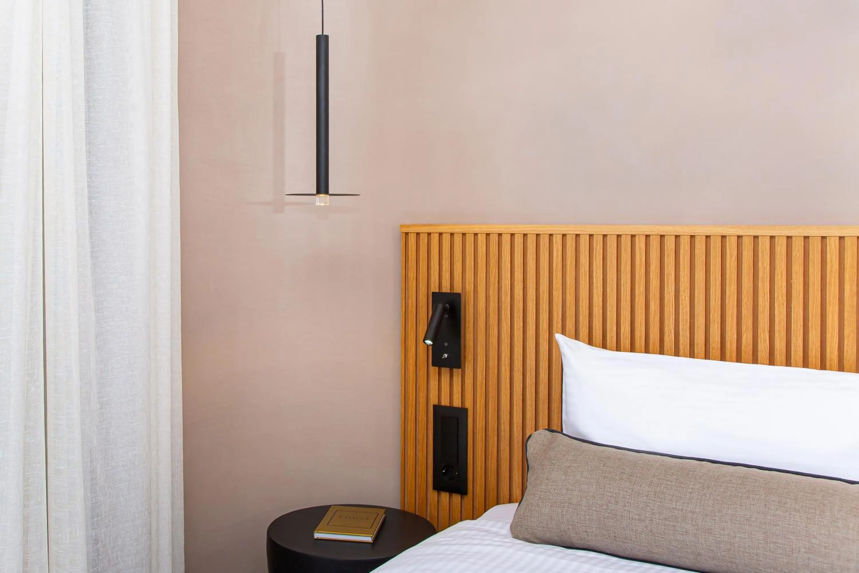 Bed in Aeolos Beach Resort